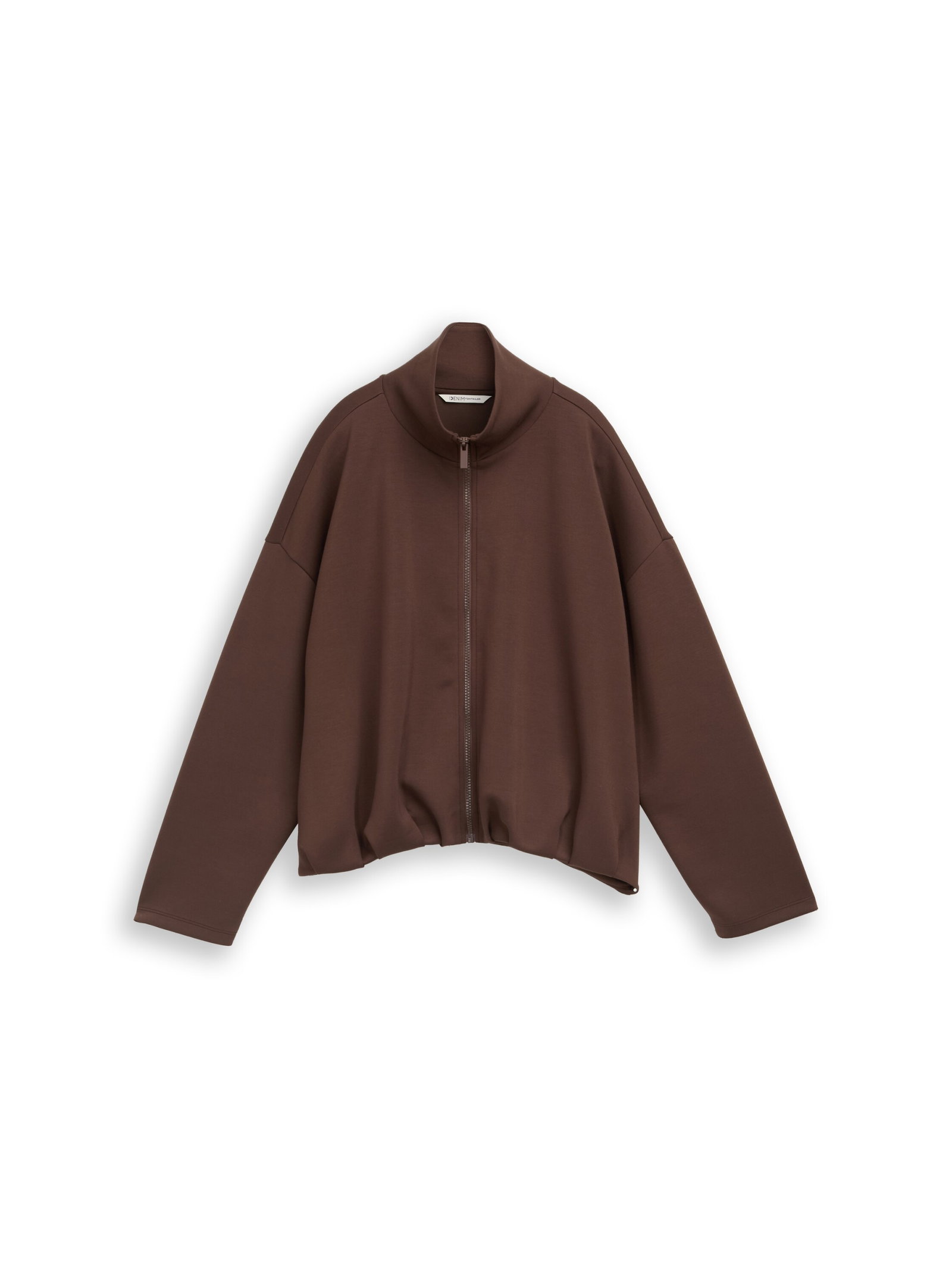scuba sweatjacket, cool dark brown #7