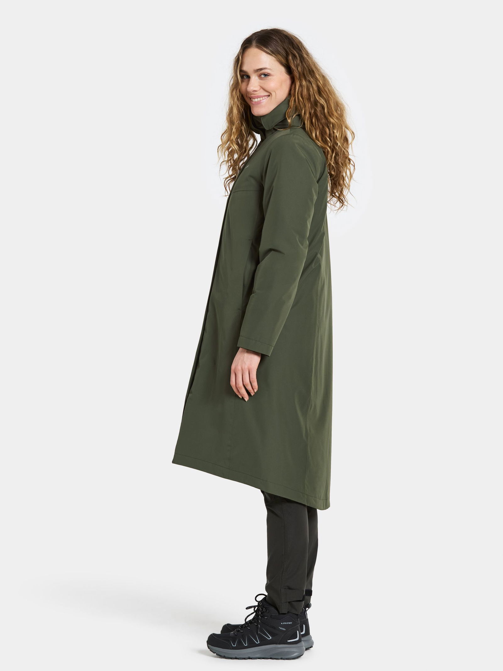 Didriksons | Didriksons Klassischer Mantel | 42 | deep green