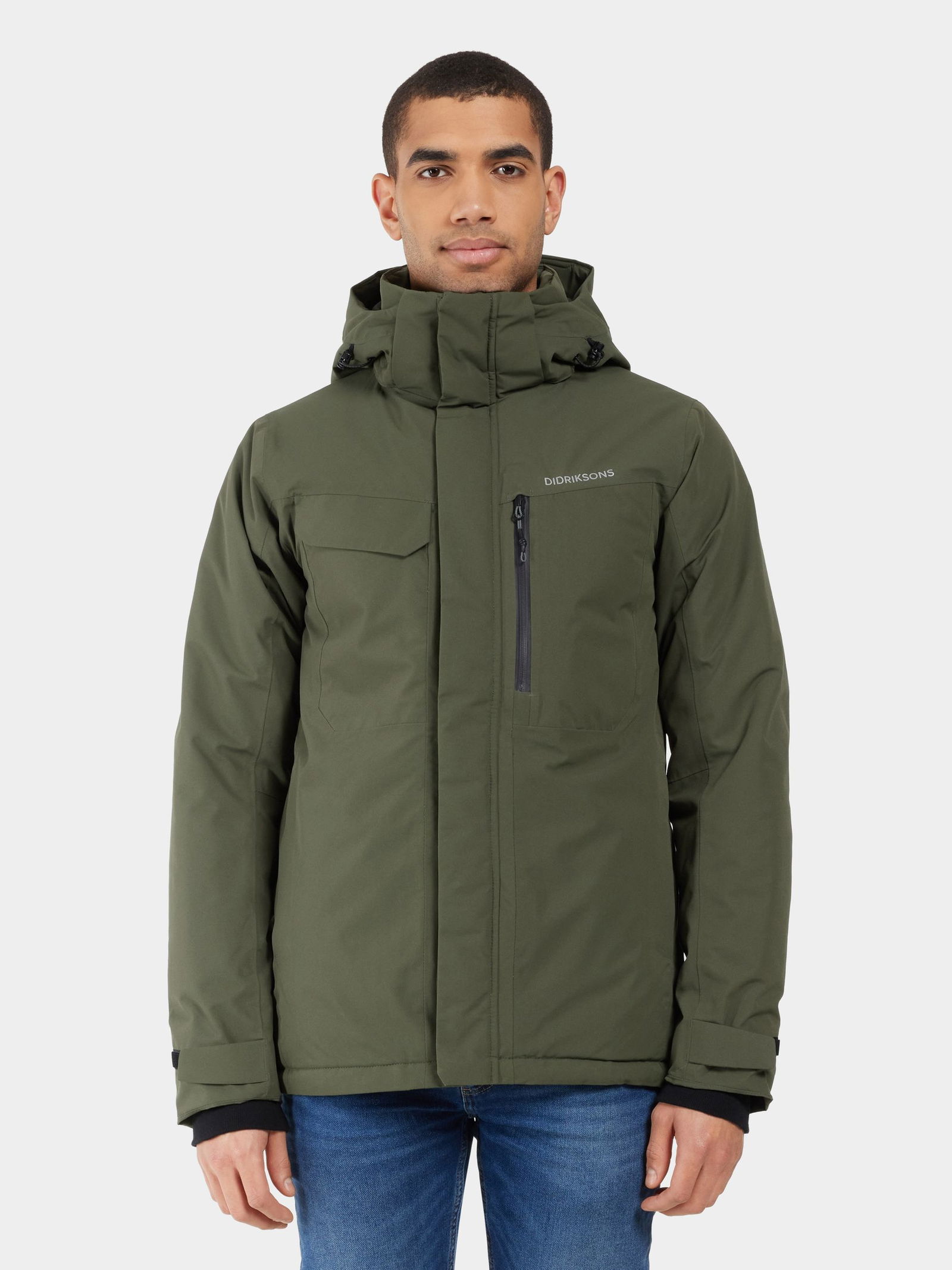 Didriksons |  Didriksons wasserdichte Funktionsjacke "Stefan" | XXL | deep green