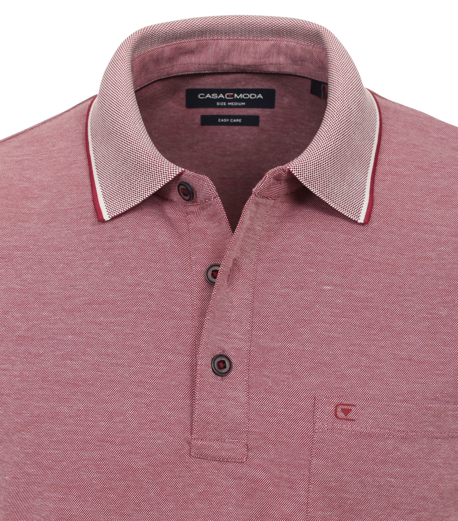 Casa Moda |  Casa Moda Poloshirt  | 3XL | rot