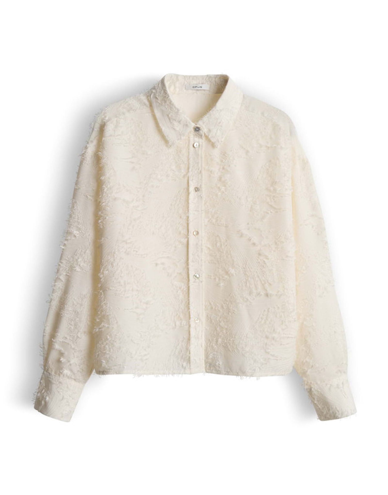 Opus |  Opus Druckbluse  | 40 | milk