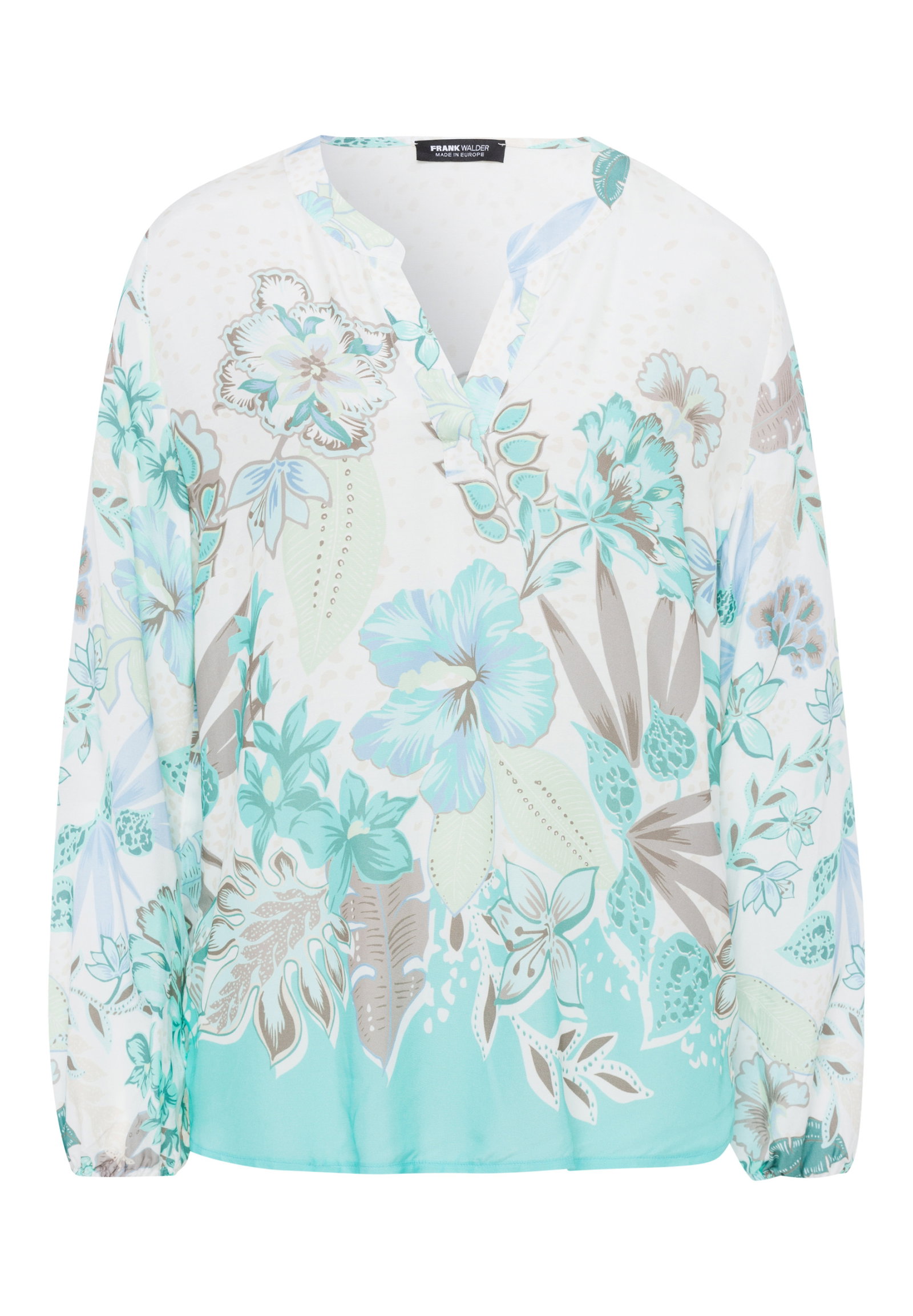 Frank Walder Druckbluse #1
