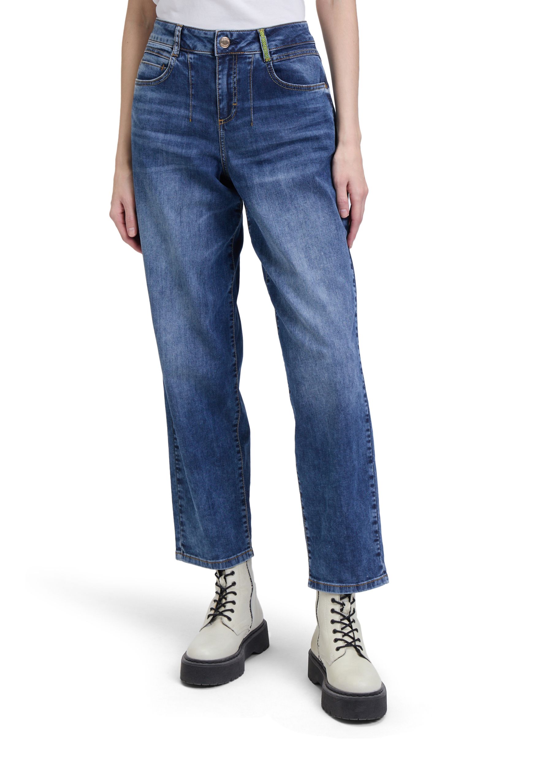 Cartoon |  Cartoon Schmale Hose | 40 | dark blue denim