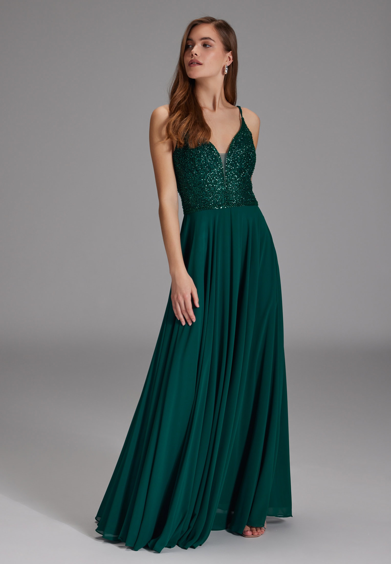 Hey Kyla Abendkleid aus Materialmix #6
