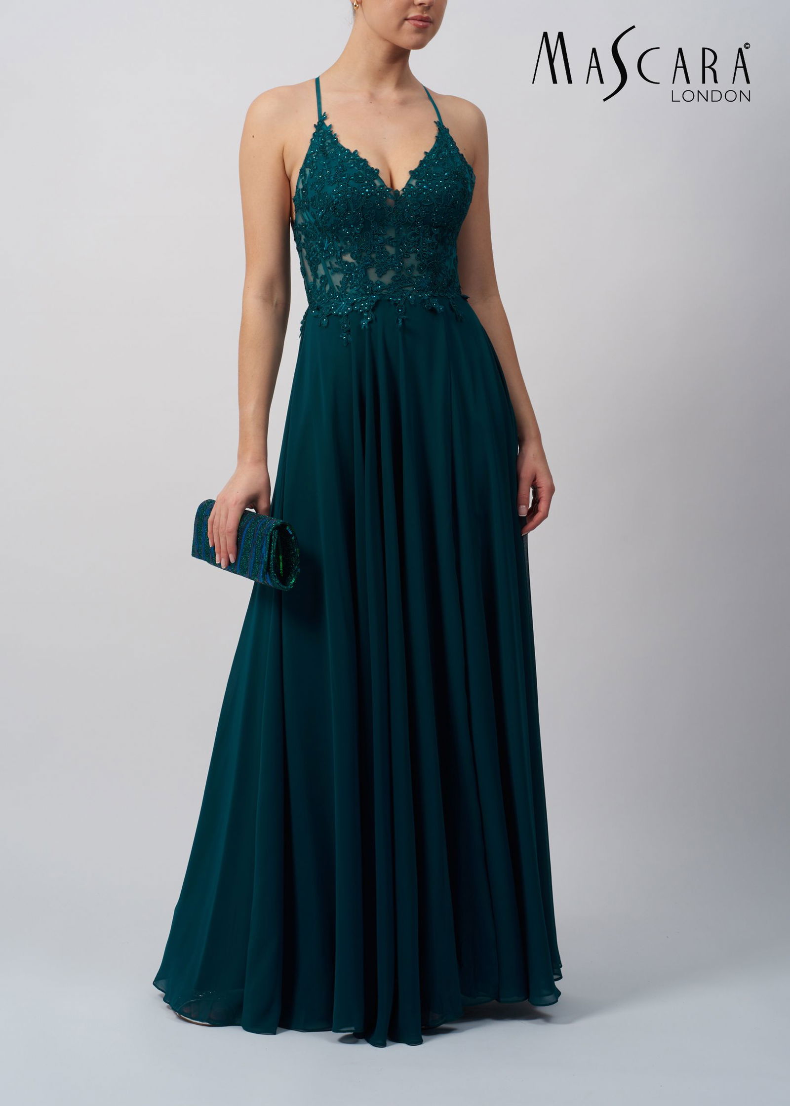 Mascara London Langes Kleid 