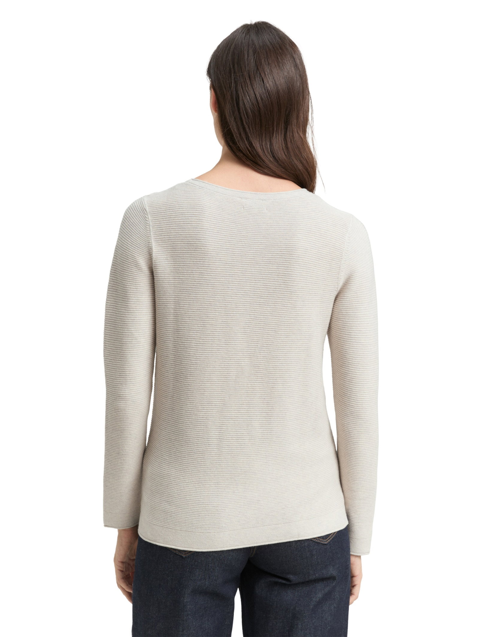 sweater new ottoman, dusty alabaster melange #4