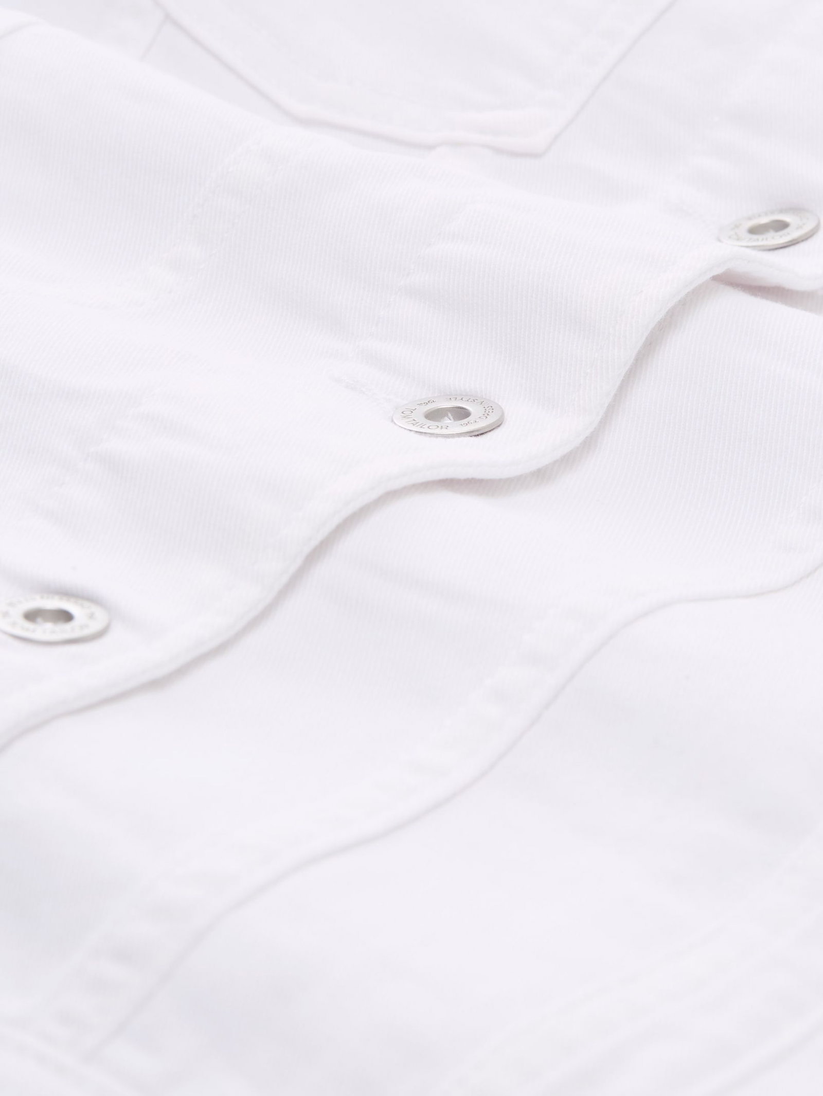 |  Colored Denim Jacket, bright white | M