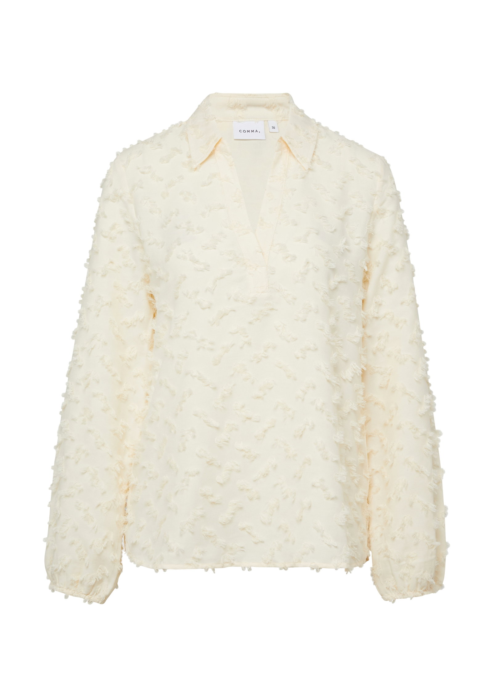 Comma Jacquard-Bluse mit 3-D-Struktur #2