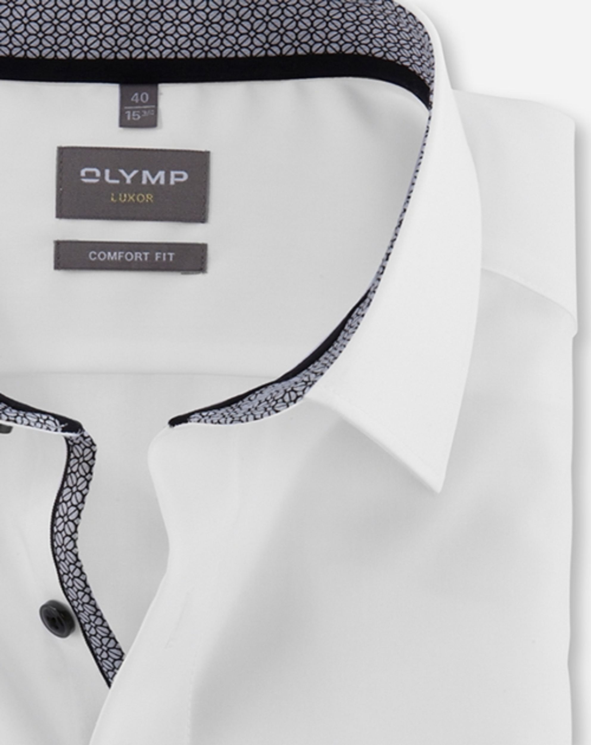 Olymp |  Olymp Hemd Modern Fit  | 47 | anthrazit