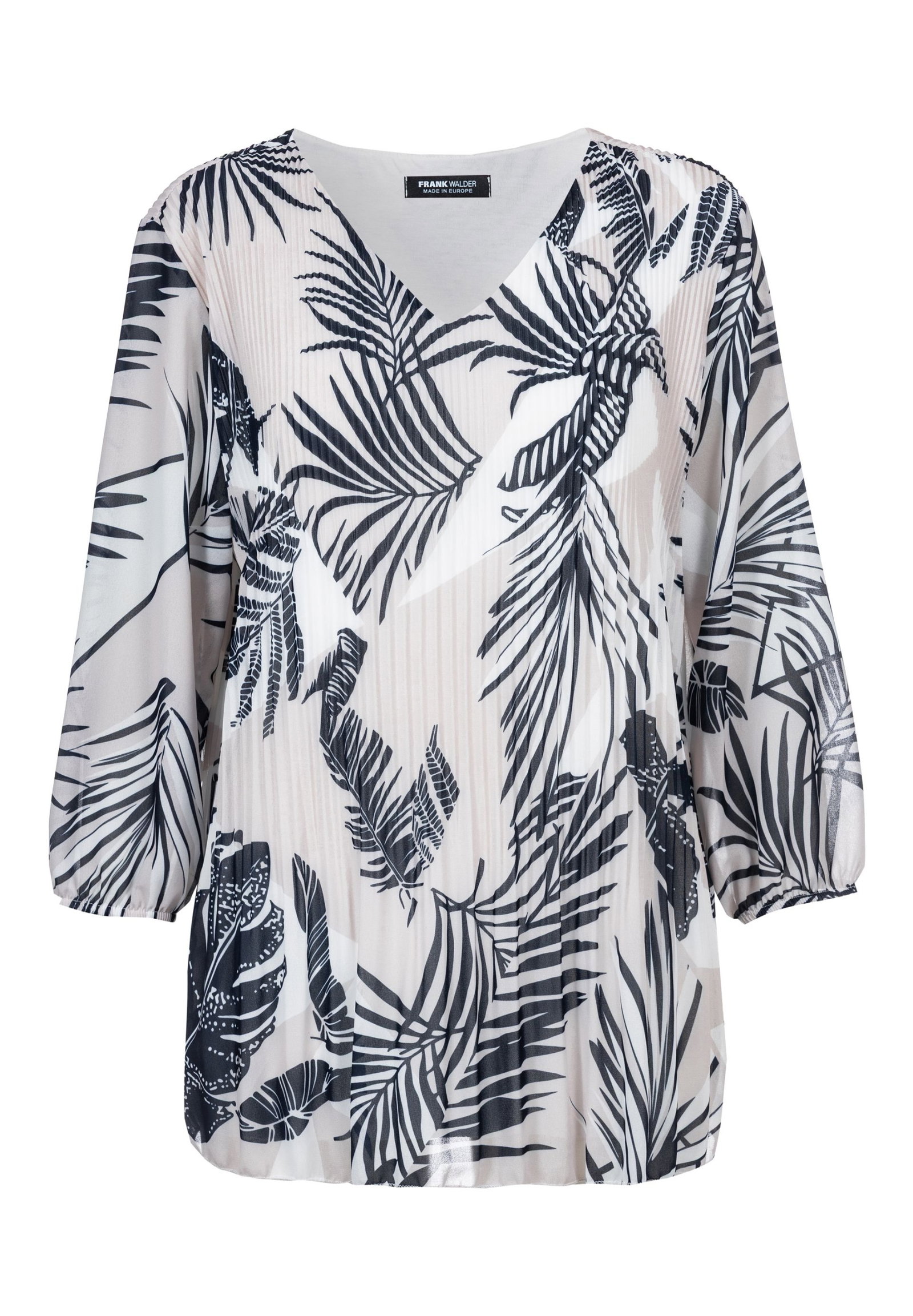 Frank Walder Druckbluse #1