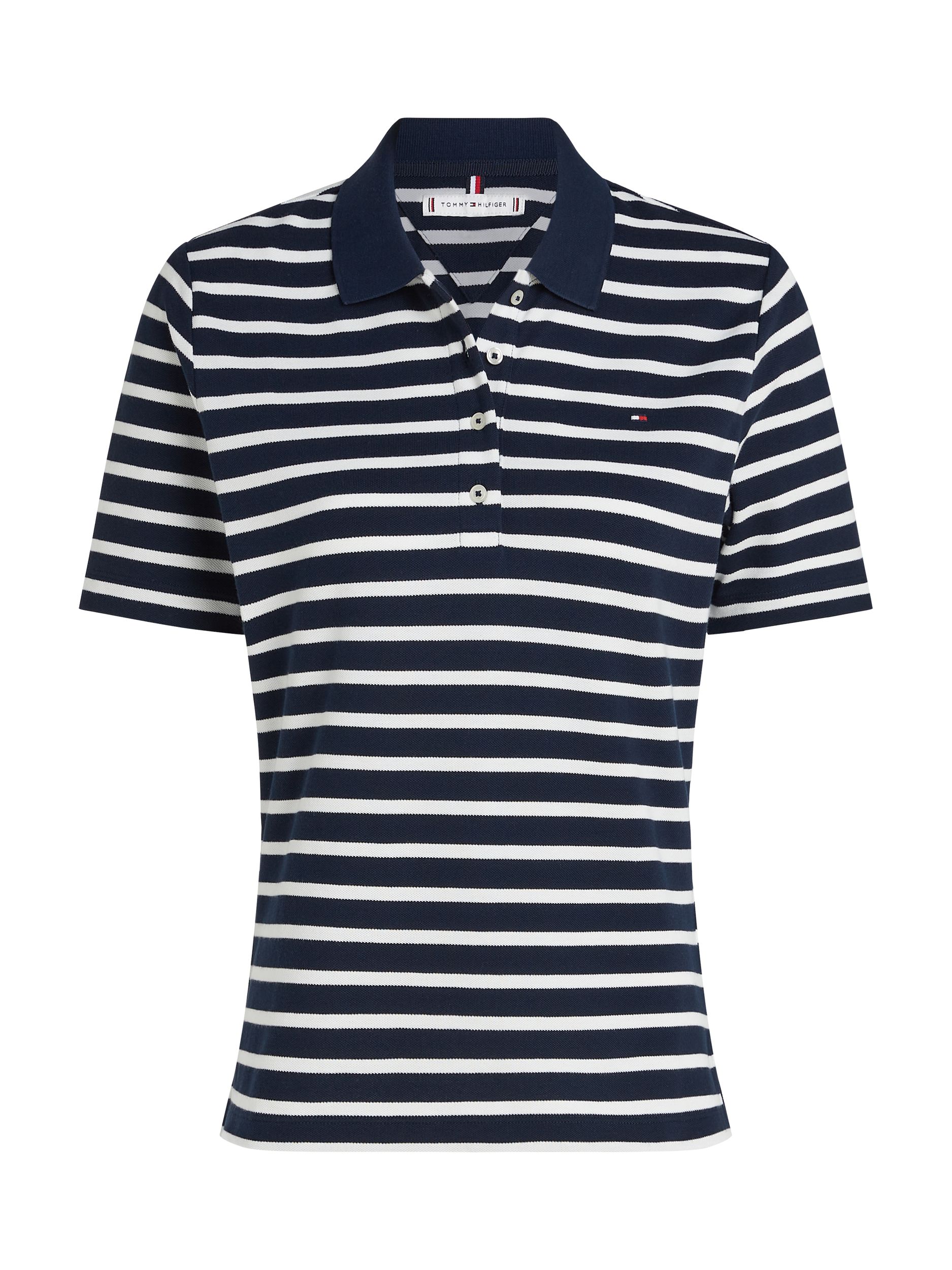 Tommy Hilfiger |  Tommy Hilfiger Poloshirt  | XL | dark night navy/ ecru stp