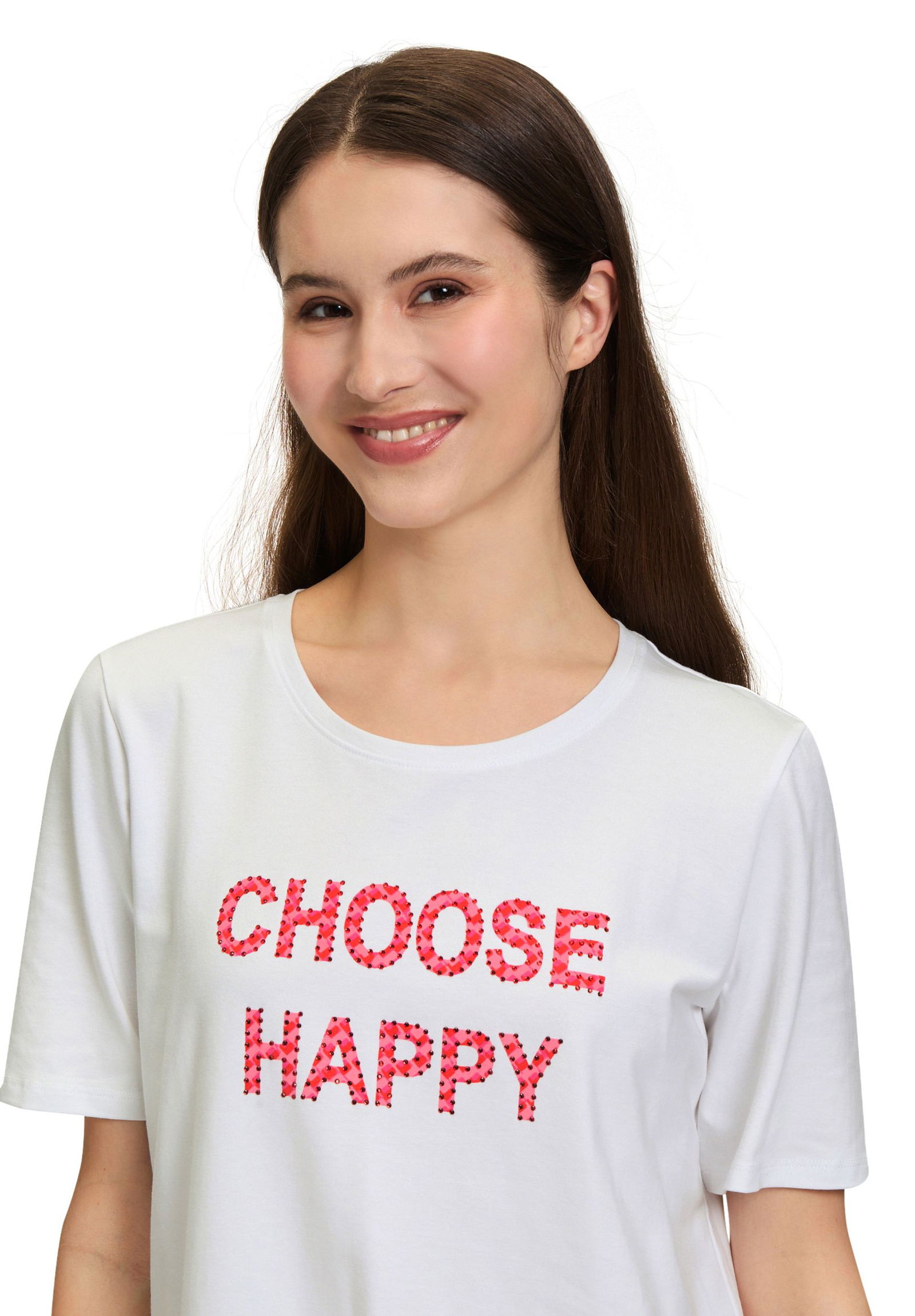 Betty Barclay |  Betty Barclay Shirt  | 40 | patch white/red