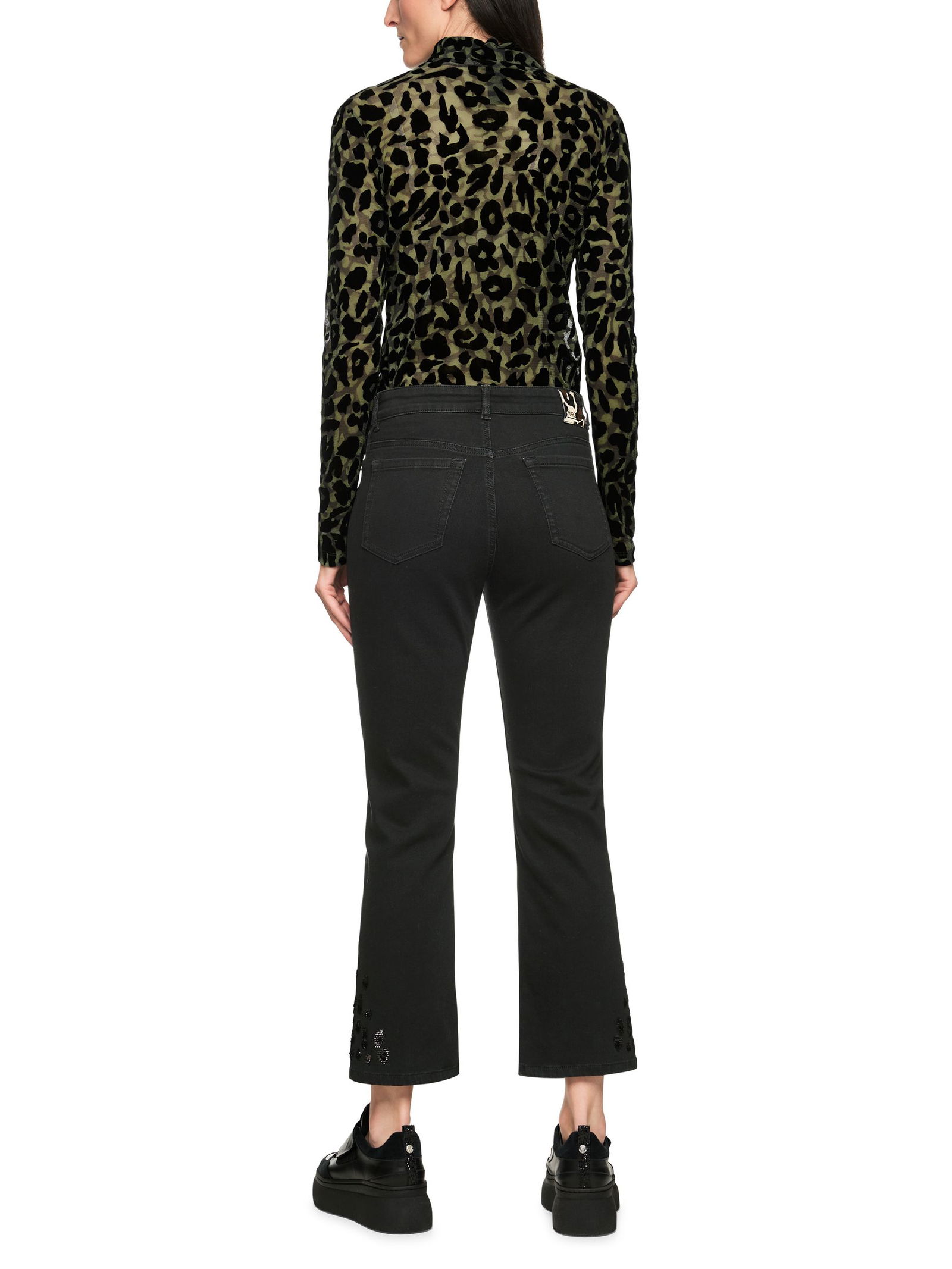 Marc Cain Pants |  Marc Cain Pants 7/8-Jeans  | 42 | black