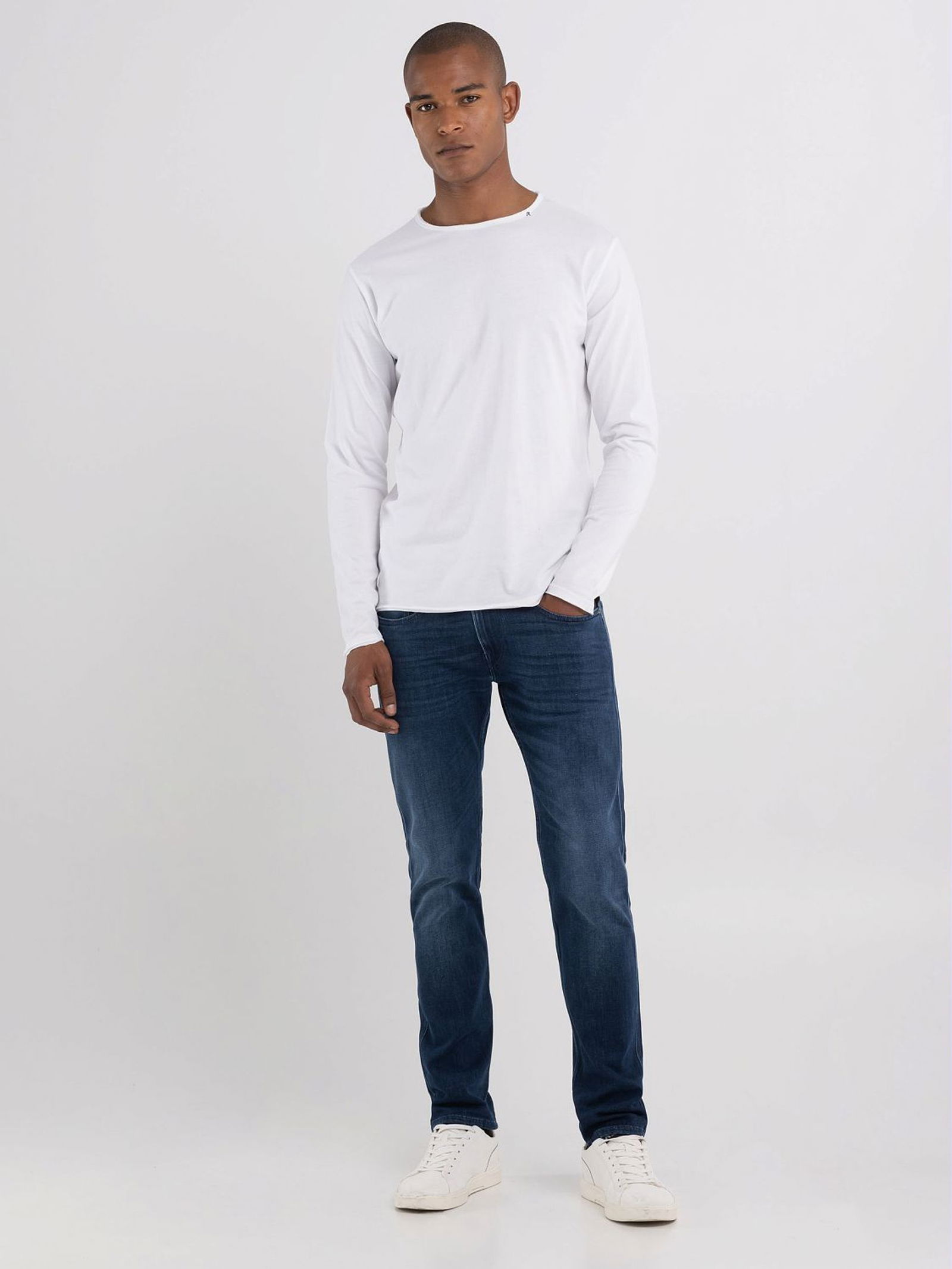 Replay T-Shirt mit lange Ärmeln    