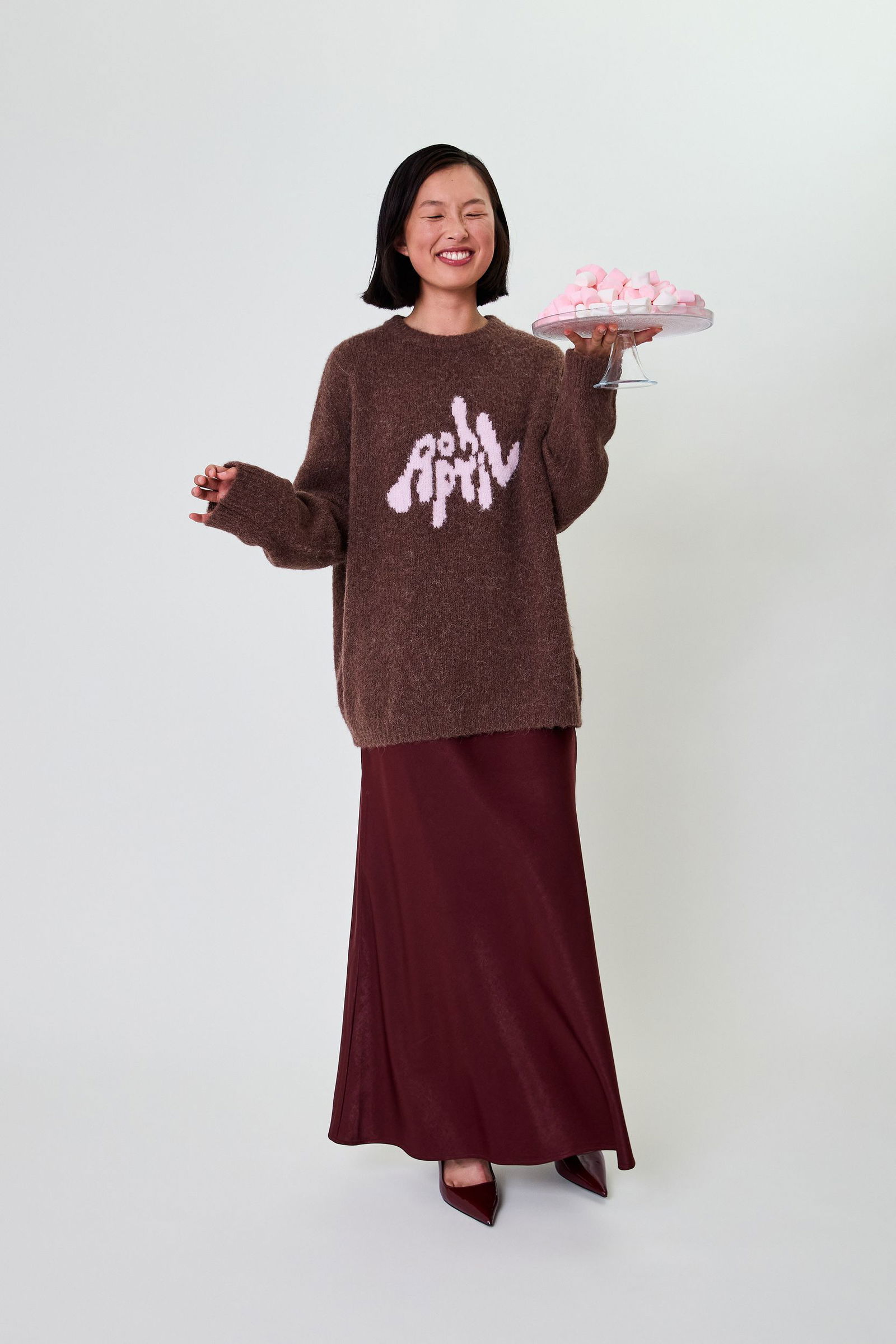 Oh April | Oh April Moani Jumper Brown | M | 6000 Brown