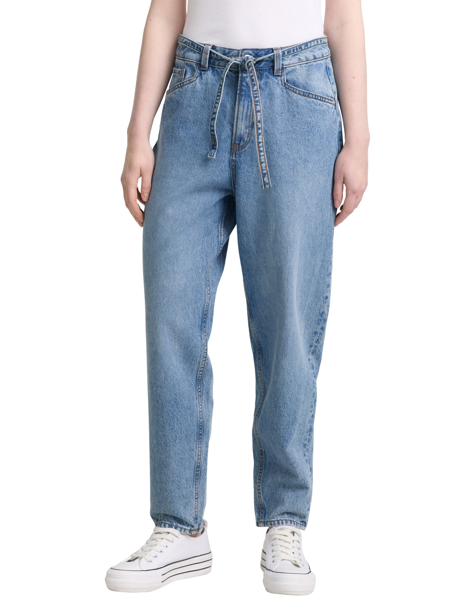 TTADEA BARREL, Used Mid Stone Blue Denim #2
