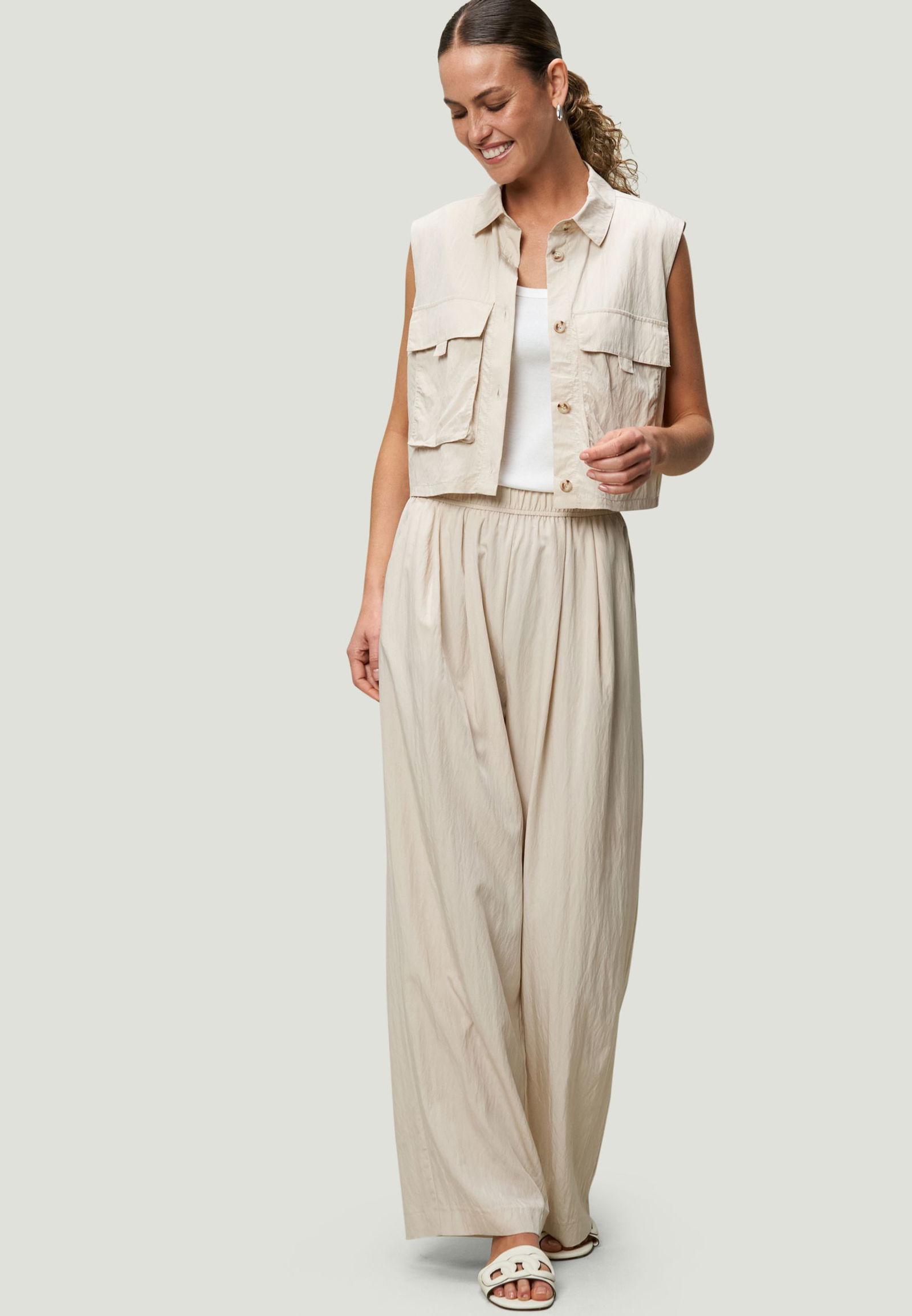 Zero |  Zero Druckbluse  | 42 | french oak