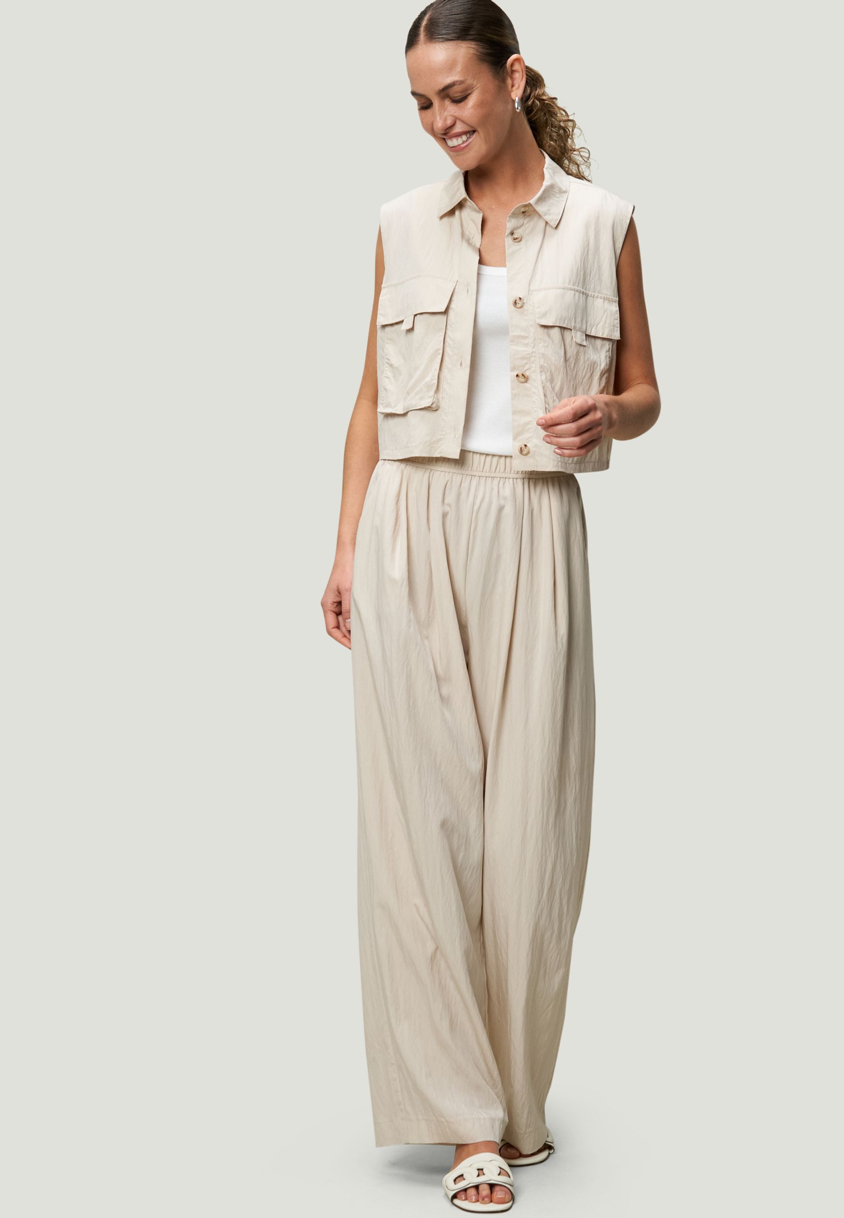 Zero |  Zero Druckbluse  | 42 | french oak