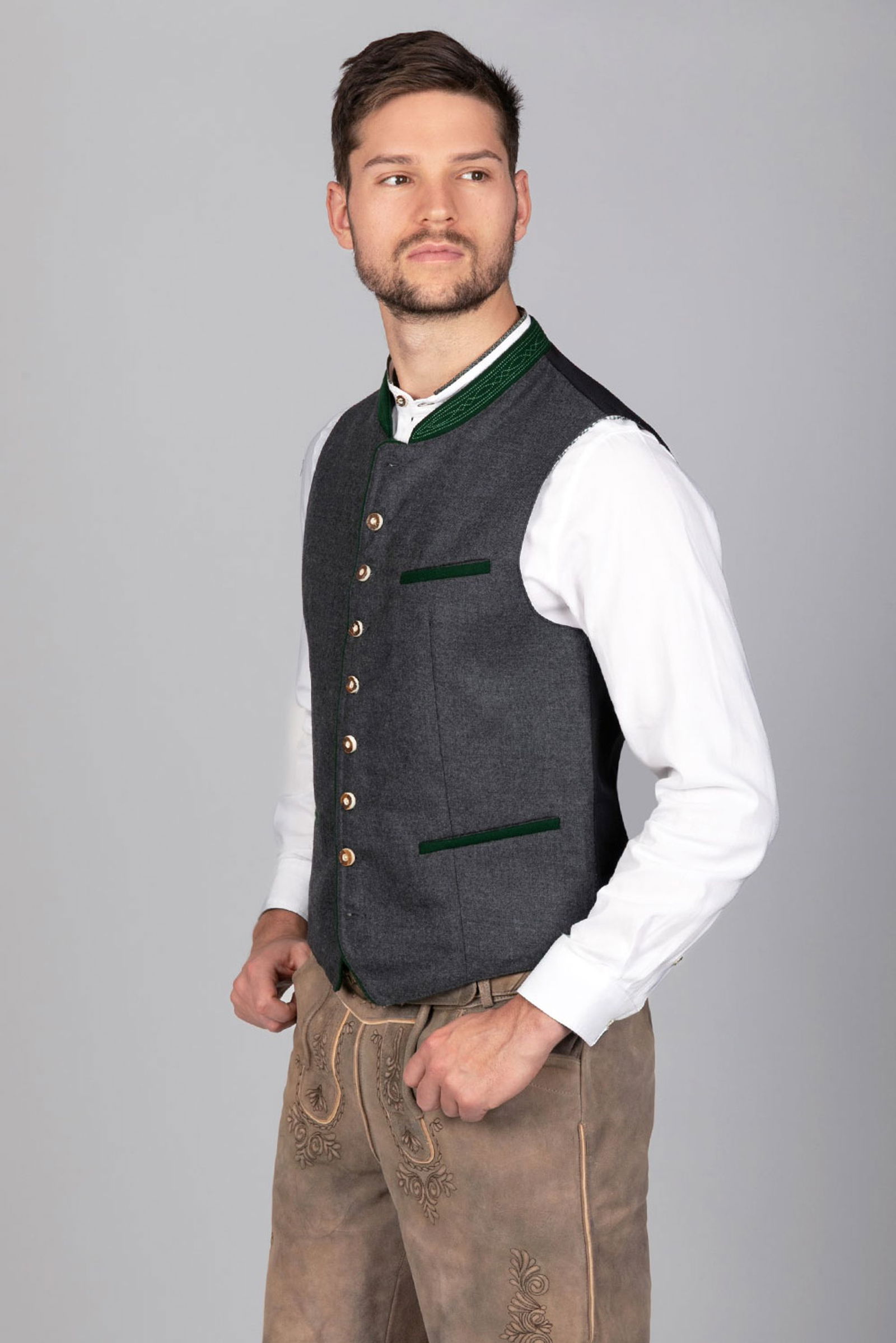 Edelnice | Edelnice Weste "Roland" | 58 | Grau