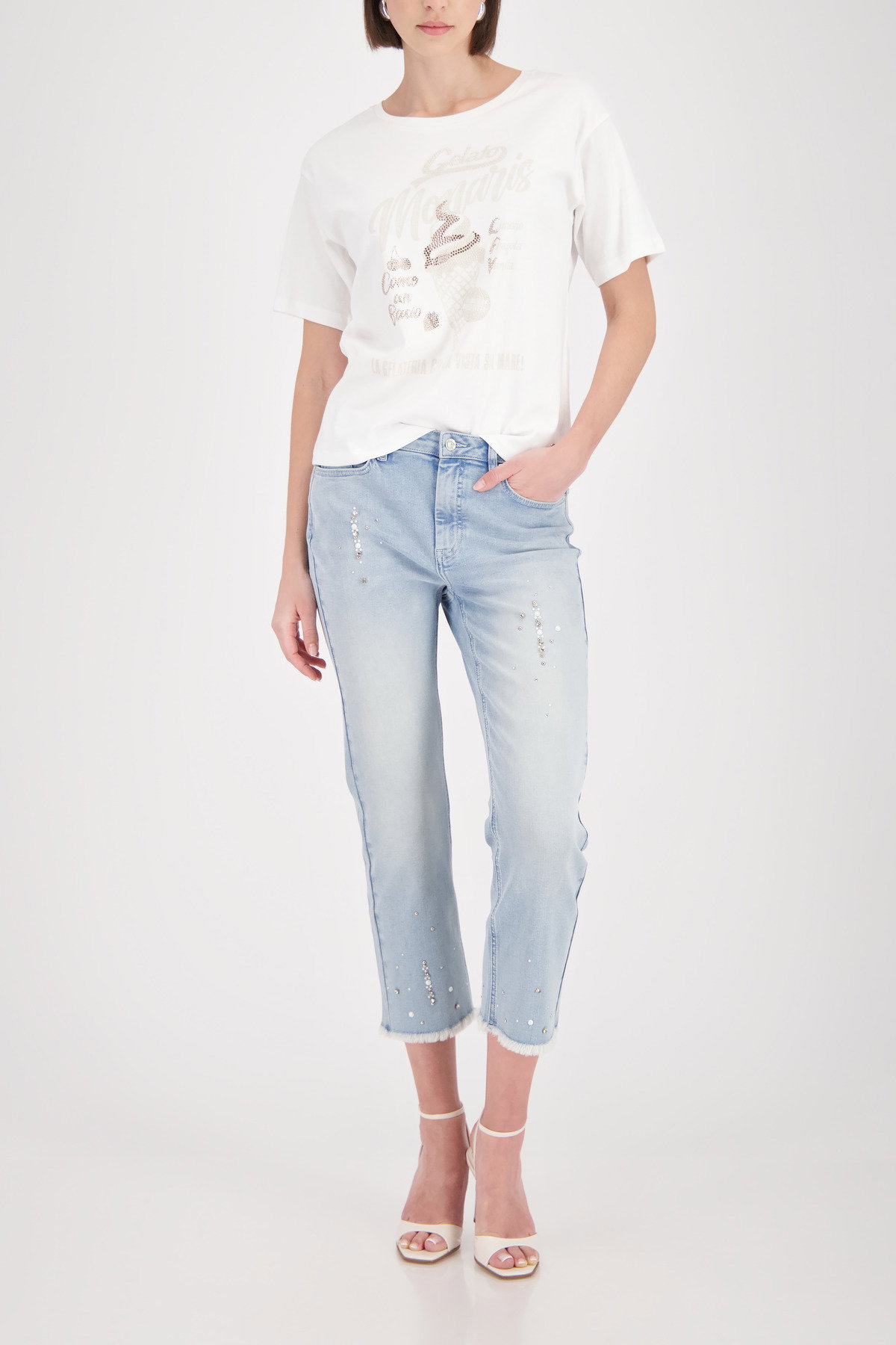 T-Shirt, cream #6