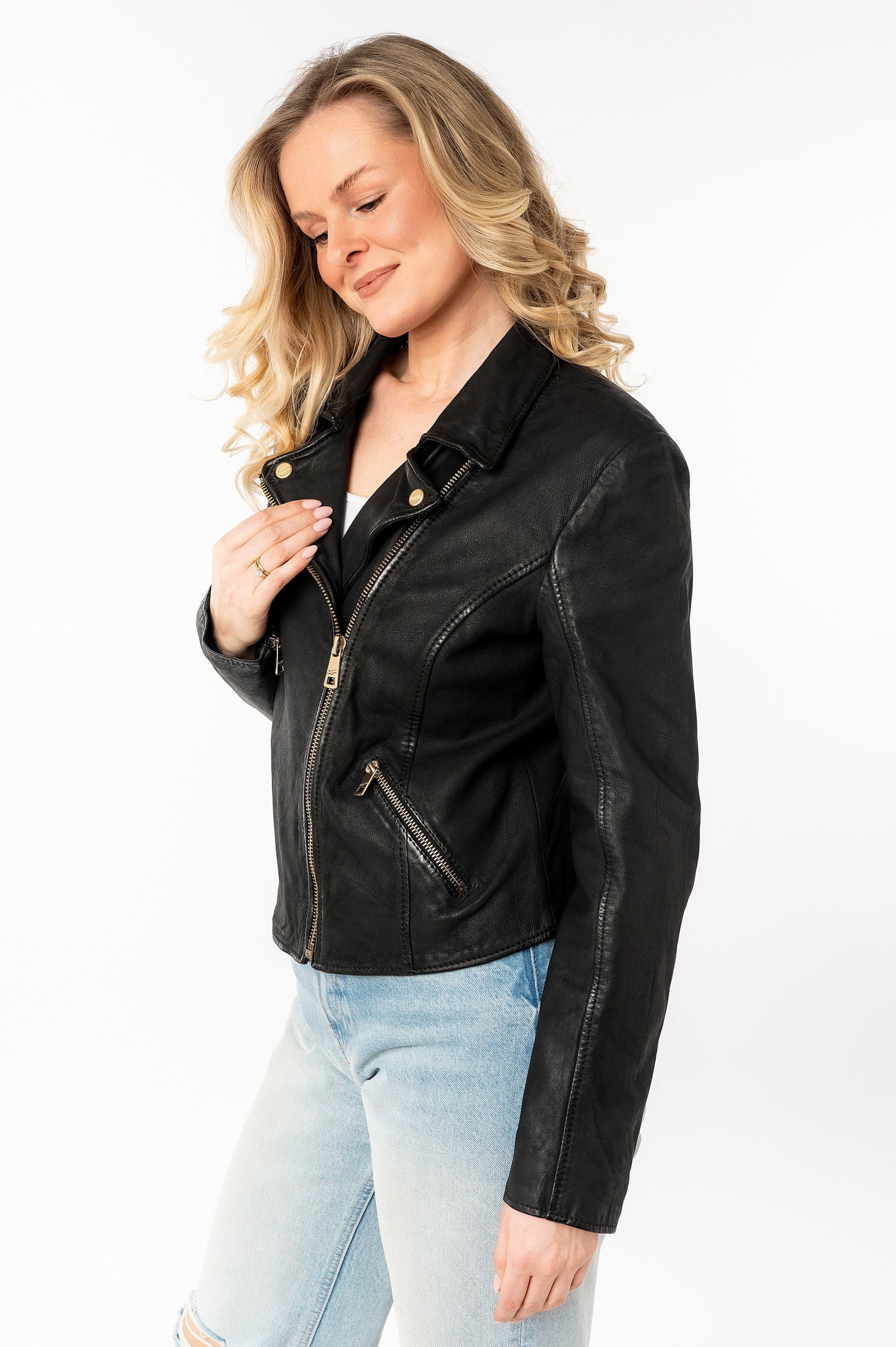 Mauritius Gipsy Lederjacke Damen #3