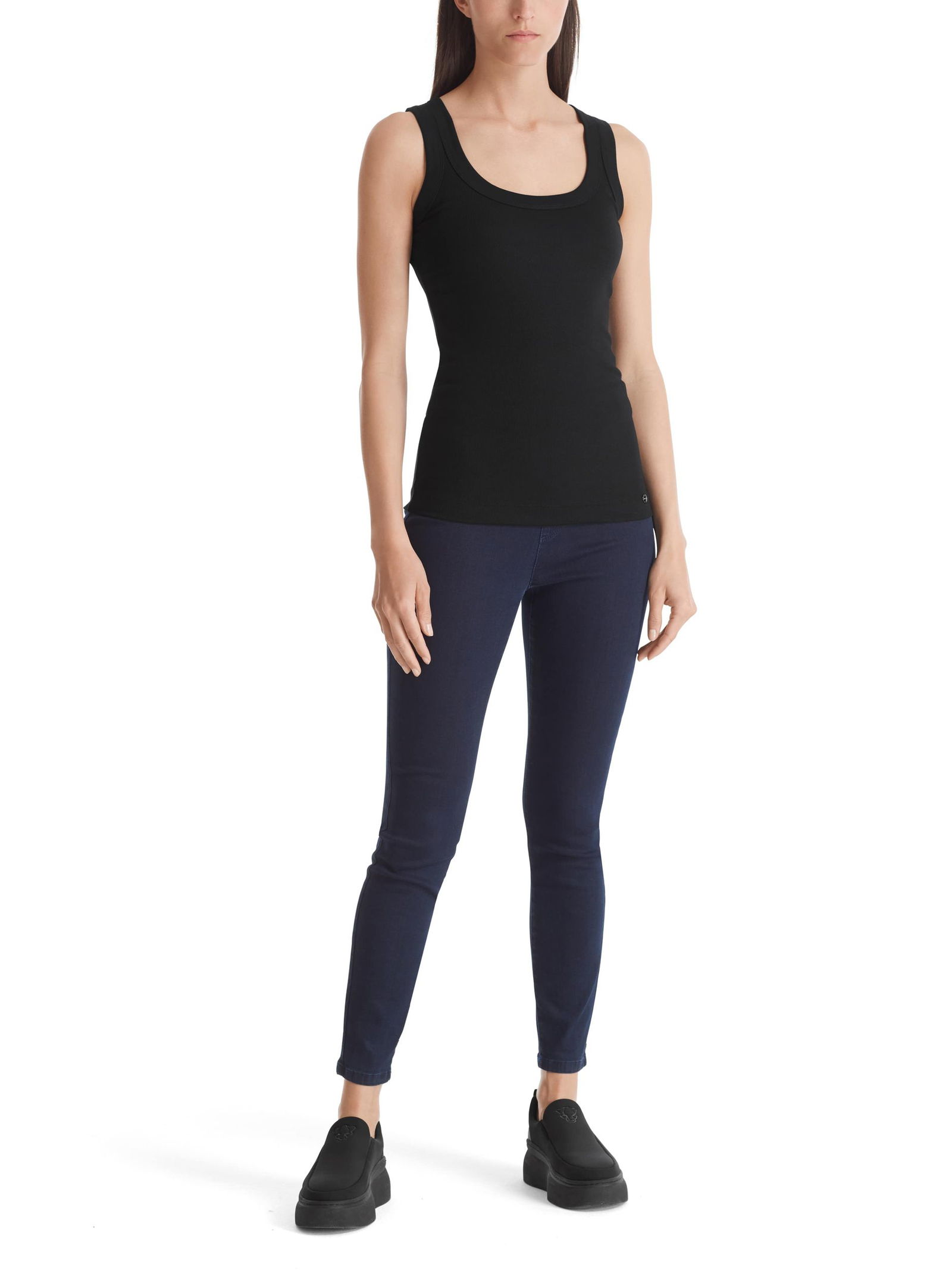 Marc Cain Tanktop aus Feinripp