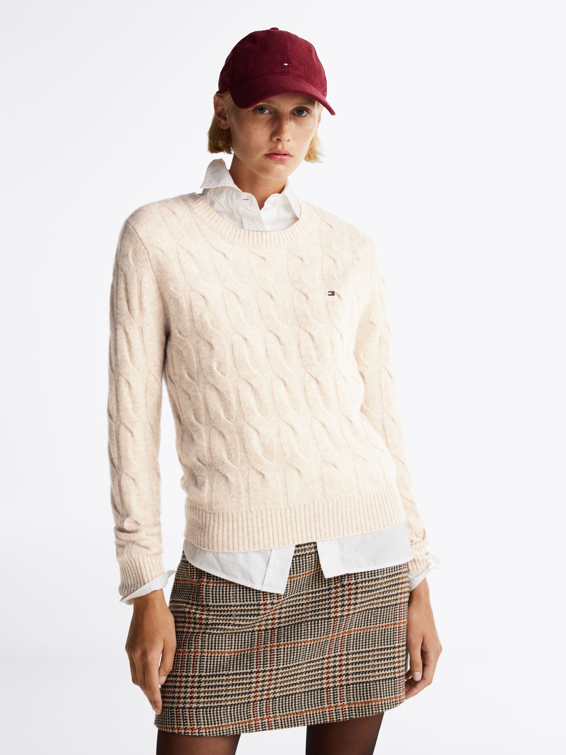 Tommy Hilfiger |  Tommy Hilfiger Pullover  | L | classic beige heather