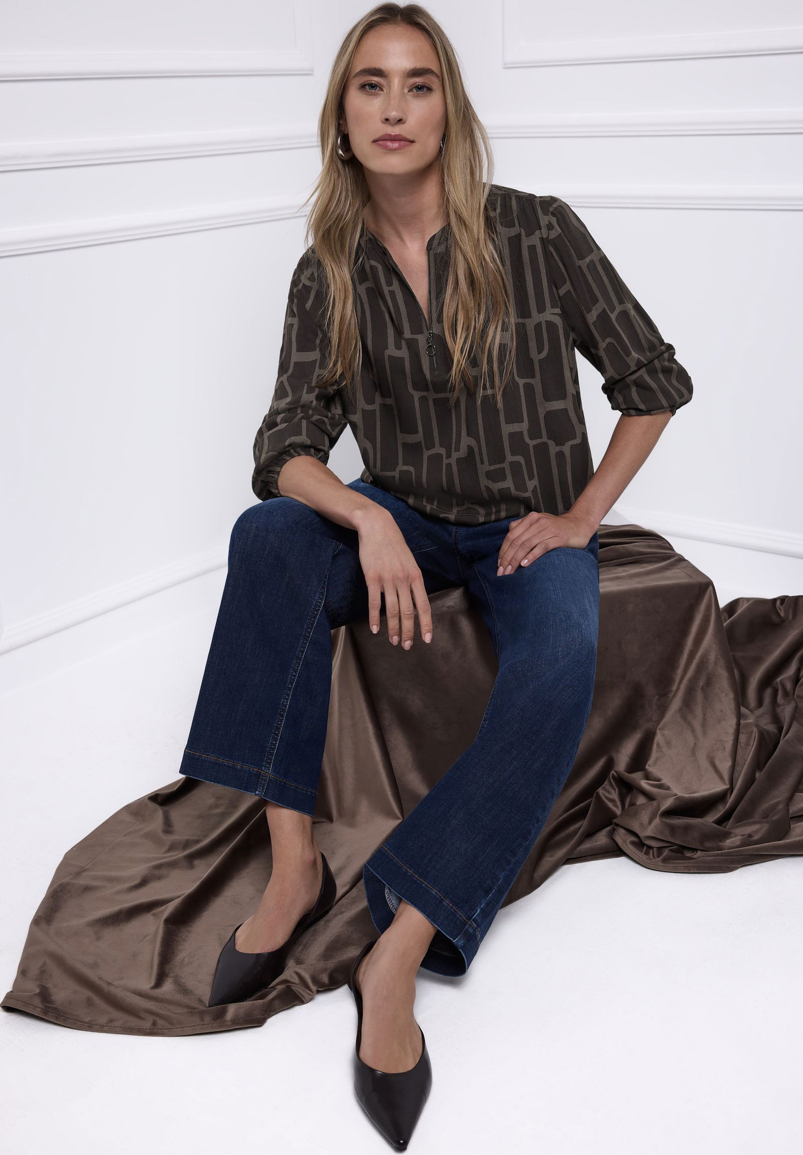 Street One |  Street One Druckbluse  | 42