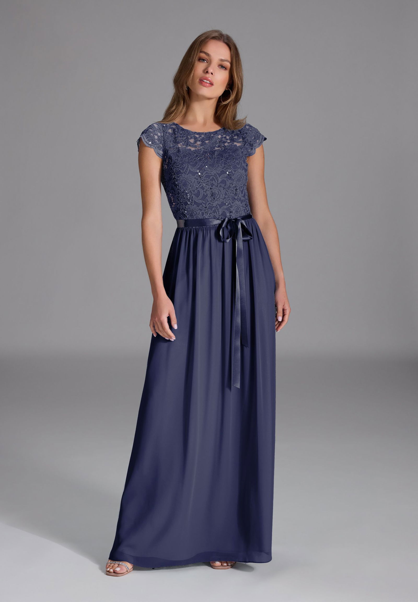 SWING | SWING Langes Kleid | 44 | navy