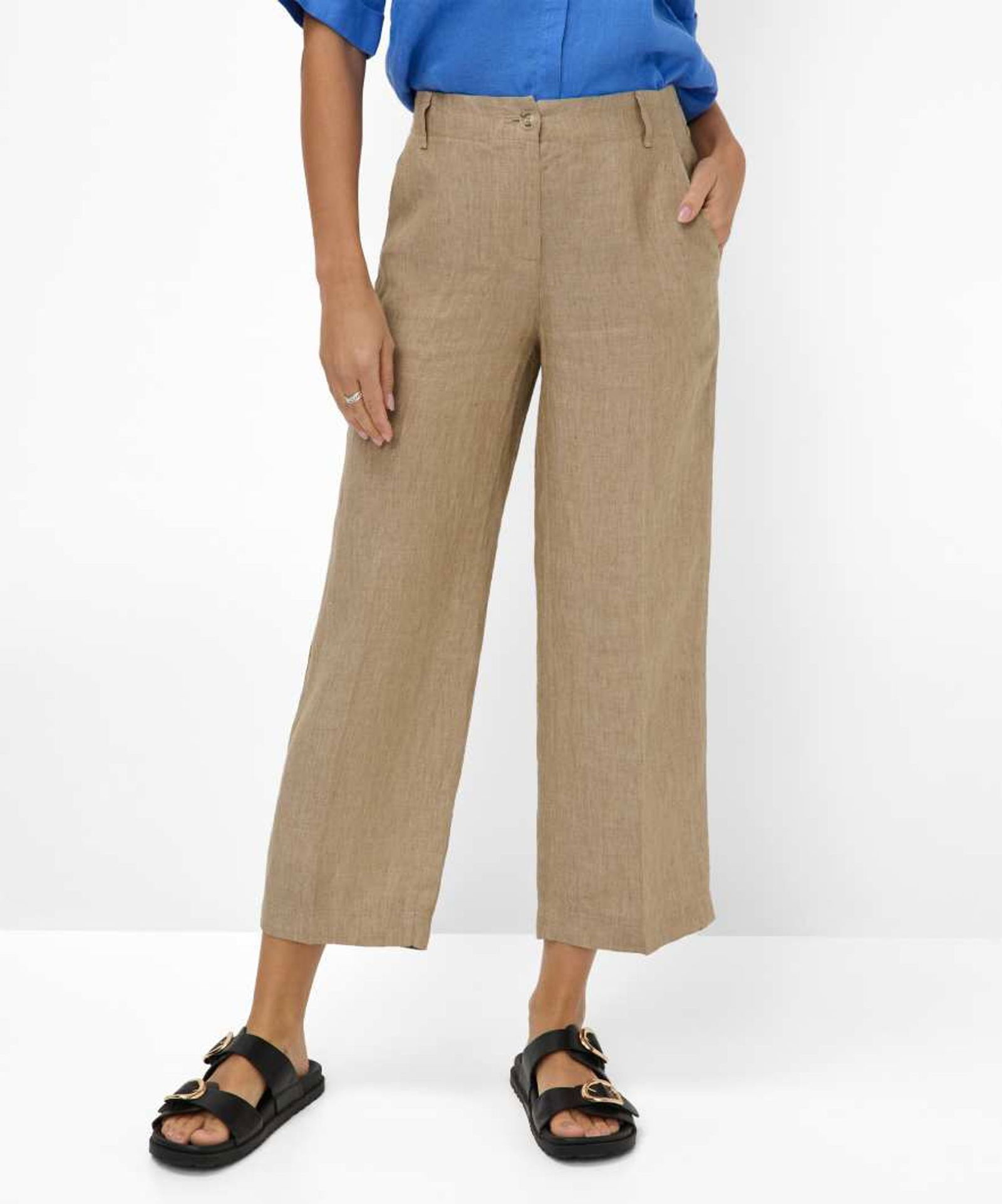 Brax |  Brax Leinenhose  | 36 | beige