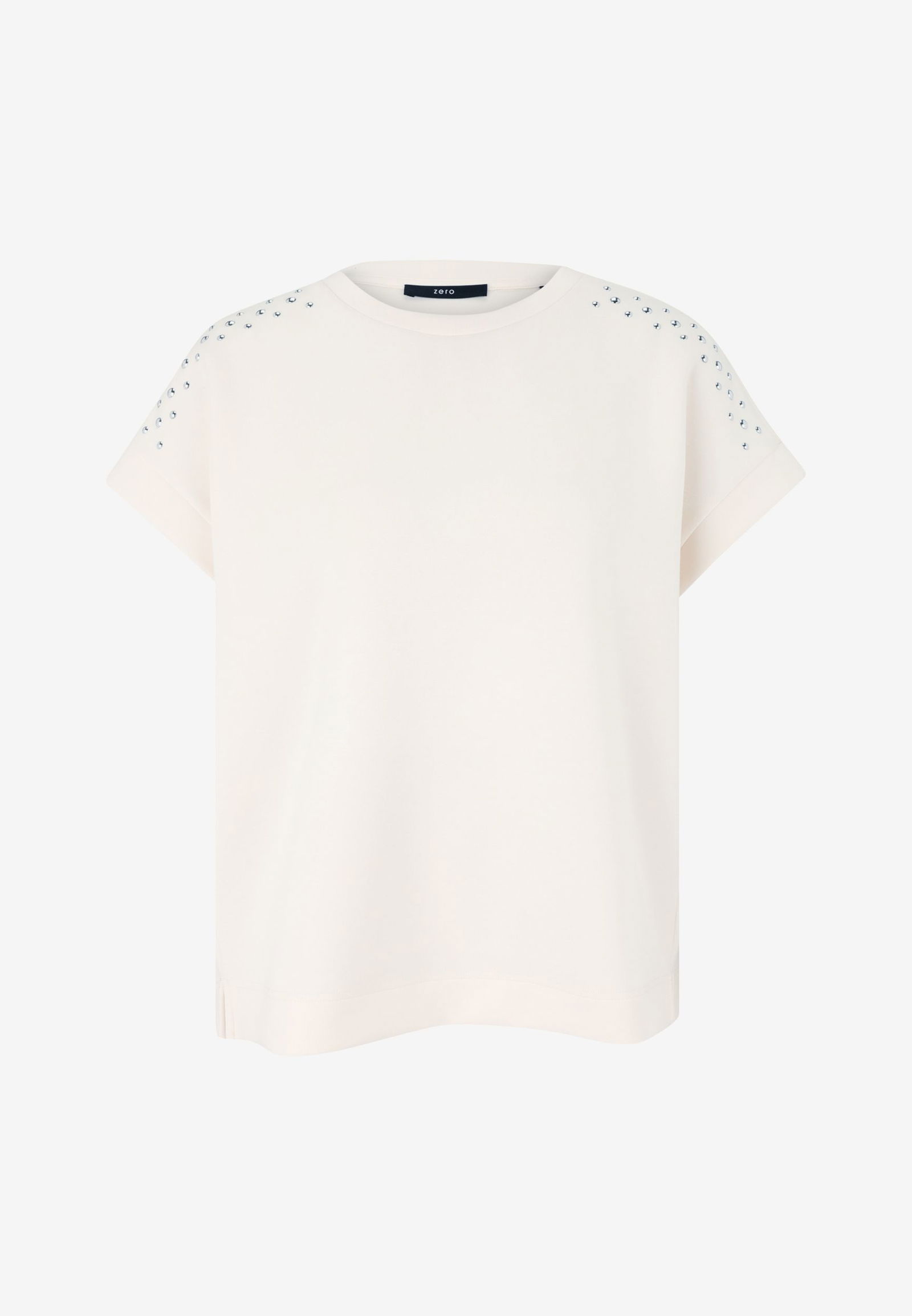 Zero |  Zero Strickjacke | Cardigan  | 36 | patch creamsilver