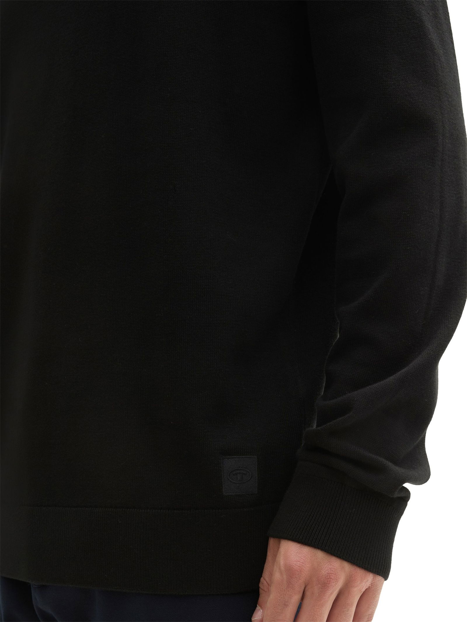 Tom Tailor | Tom Tailor Rollkragenpullover | L | black
