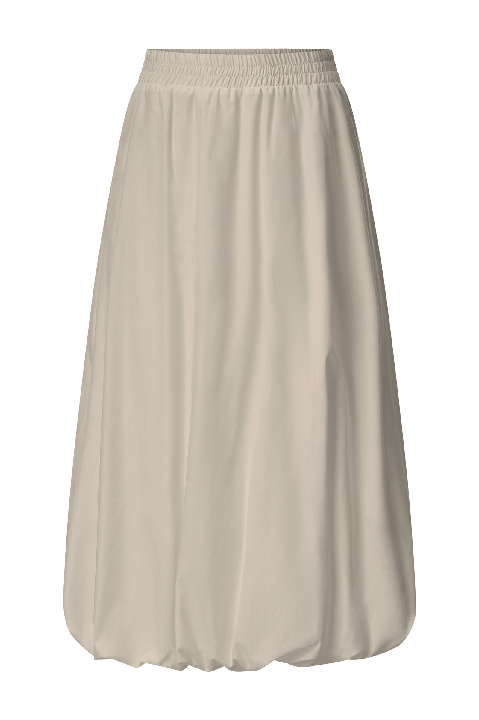 Balloon Cotton Skirt, caffee latte #1