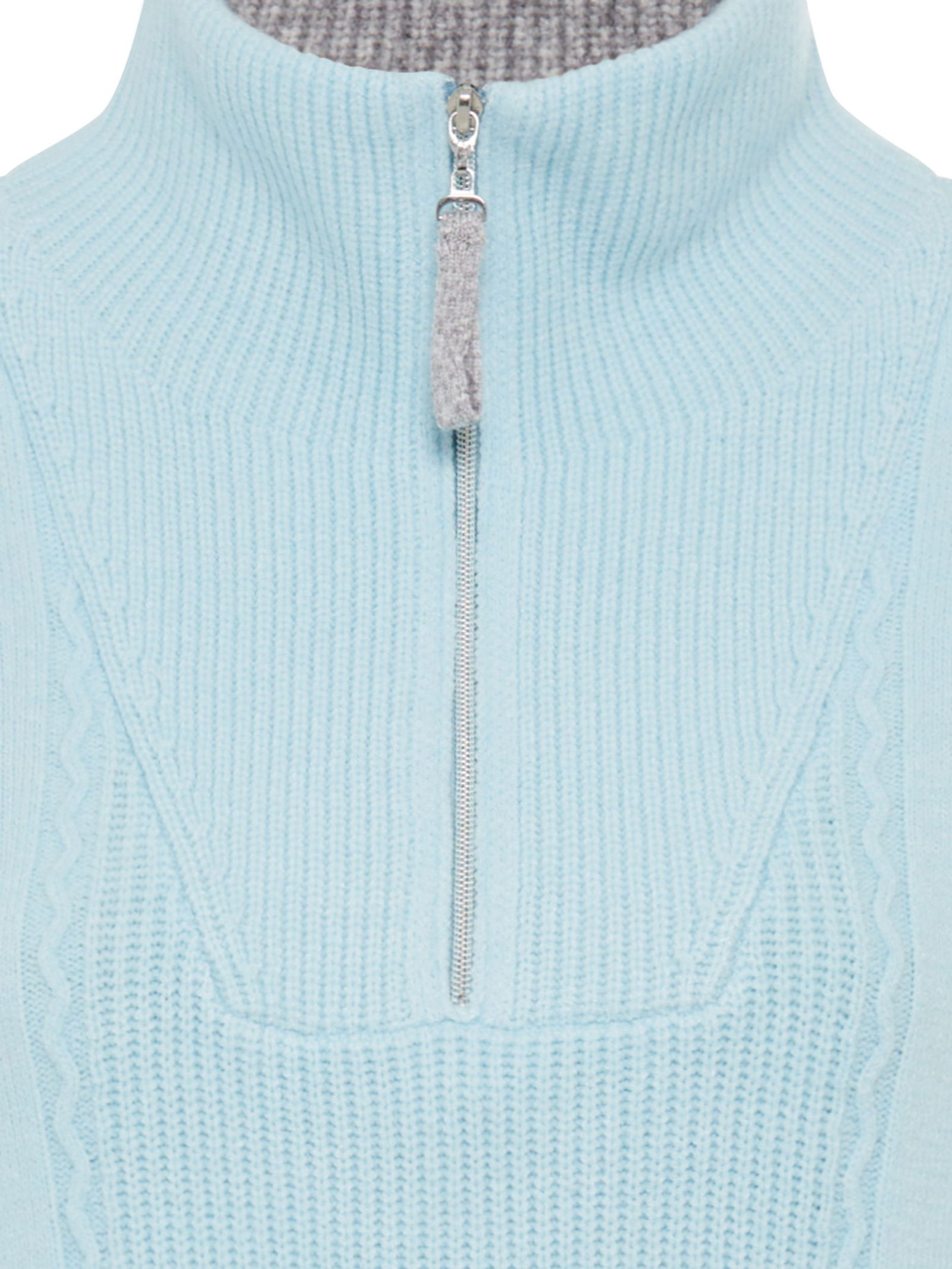 Olsen | Olsen Pullover | 42 | satin blue mel.