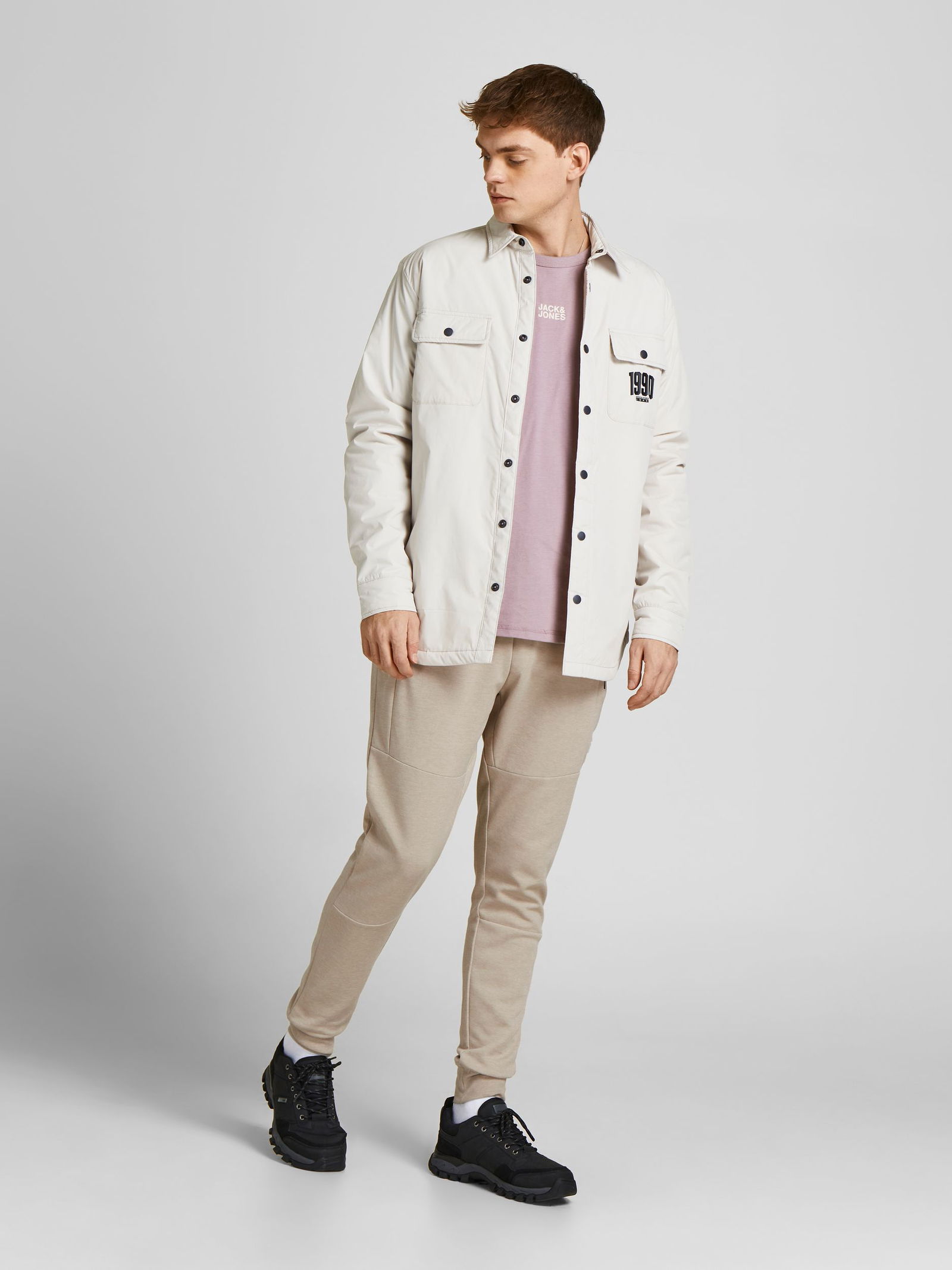 Jack&Jones |  JPSTWILL AIR SWEAT PANTS NOOS | L | oxford tan