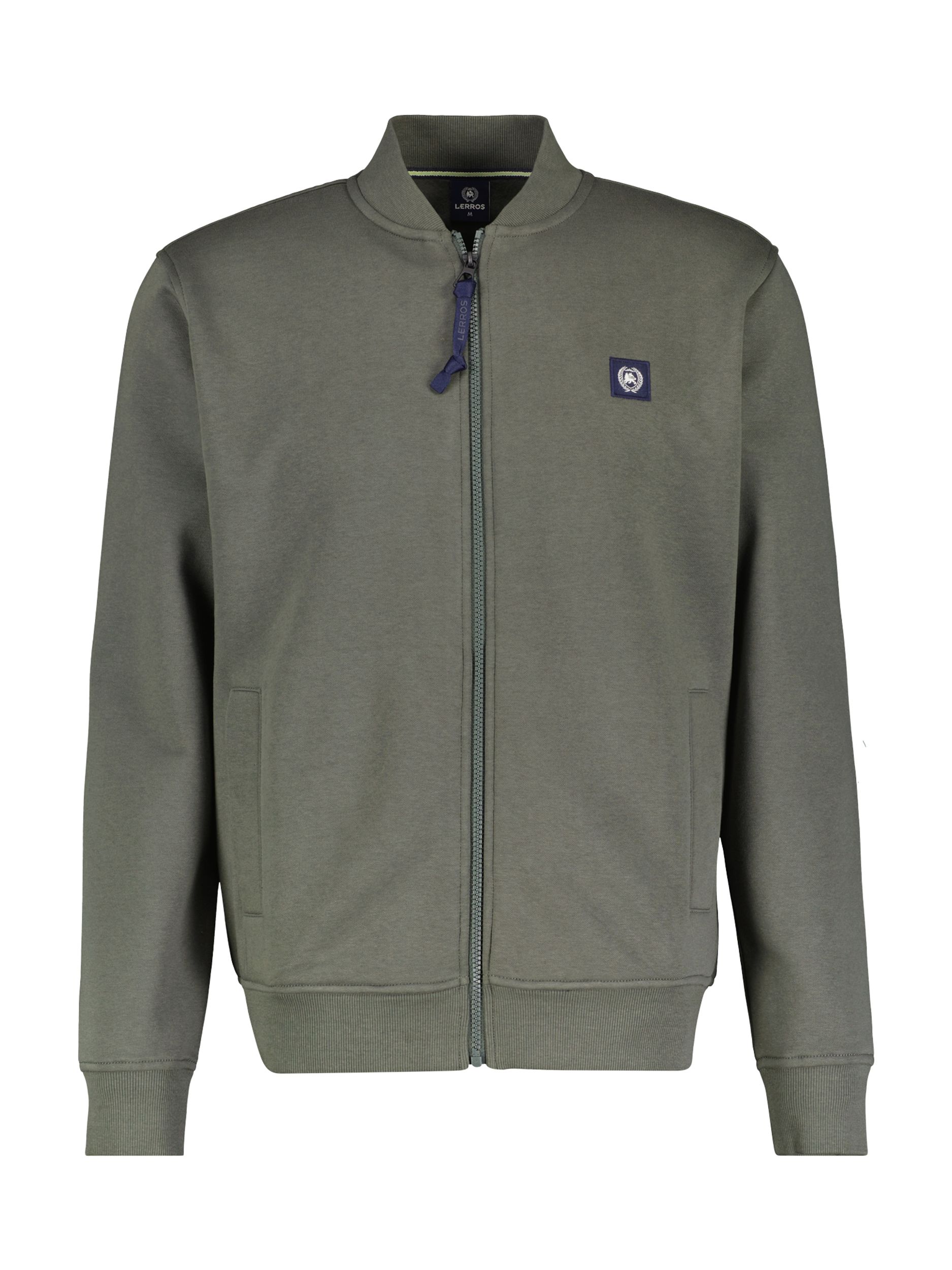 Lerros |  Lerros Sweatjacke  | XXL | chilled olive