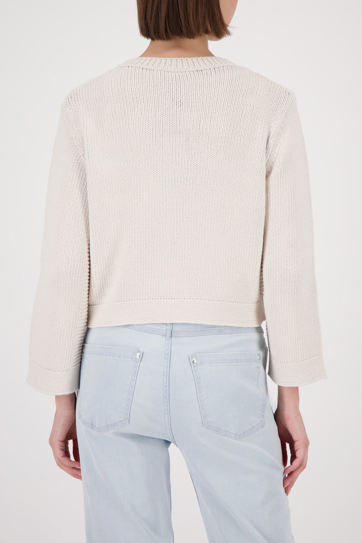 Strickjacke, champagne beige #4