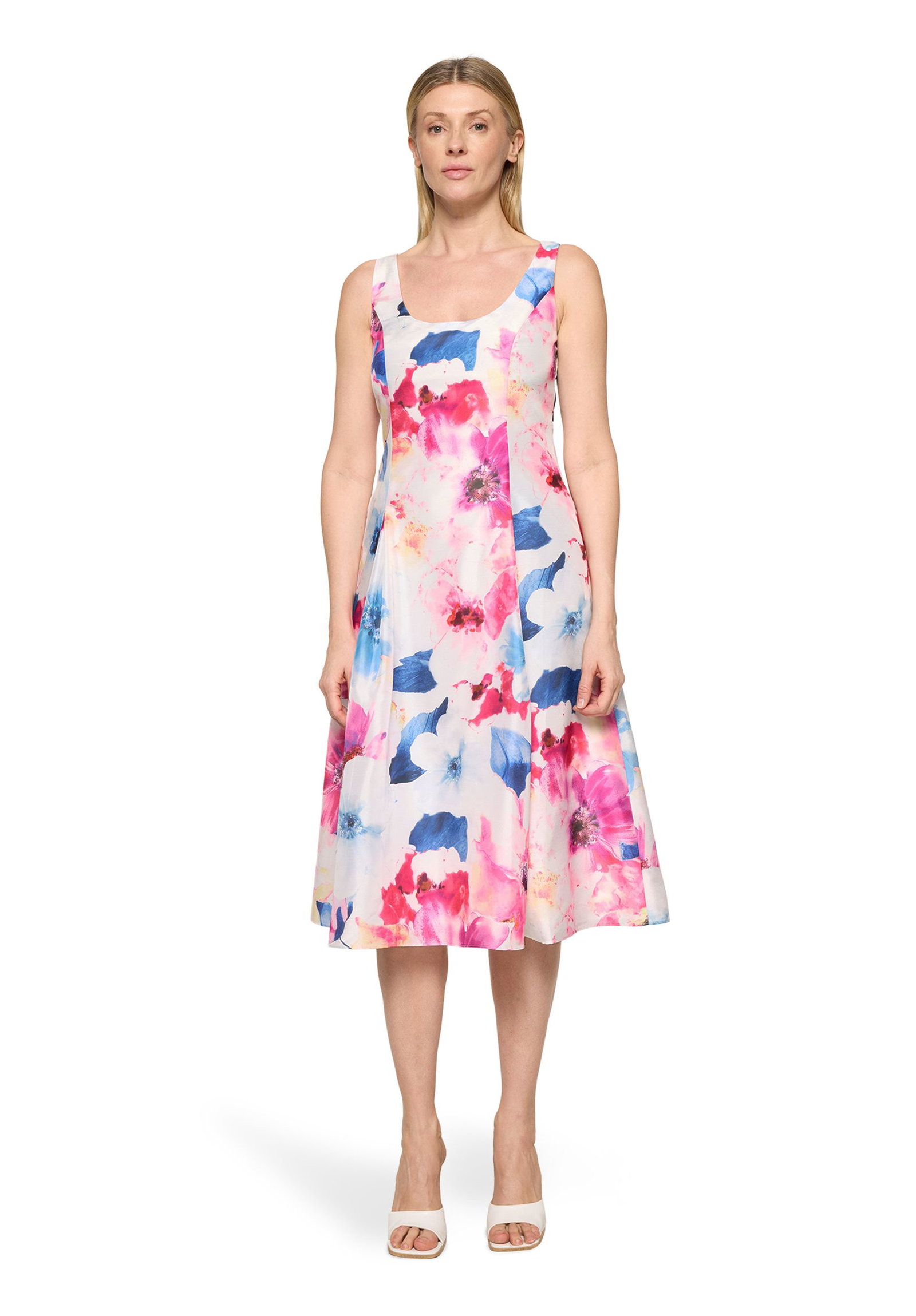 Vera Mont | Vera Mont Kurzes Kleid | 42 | cream/pink