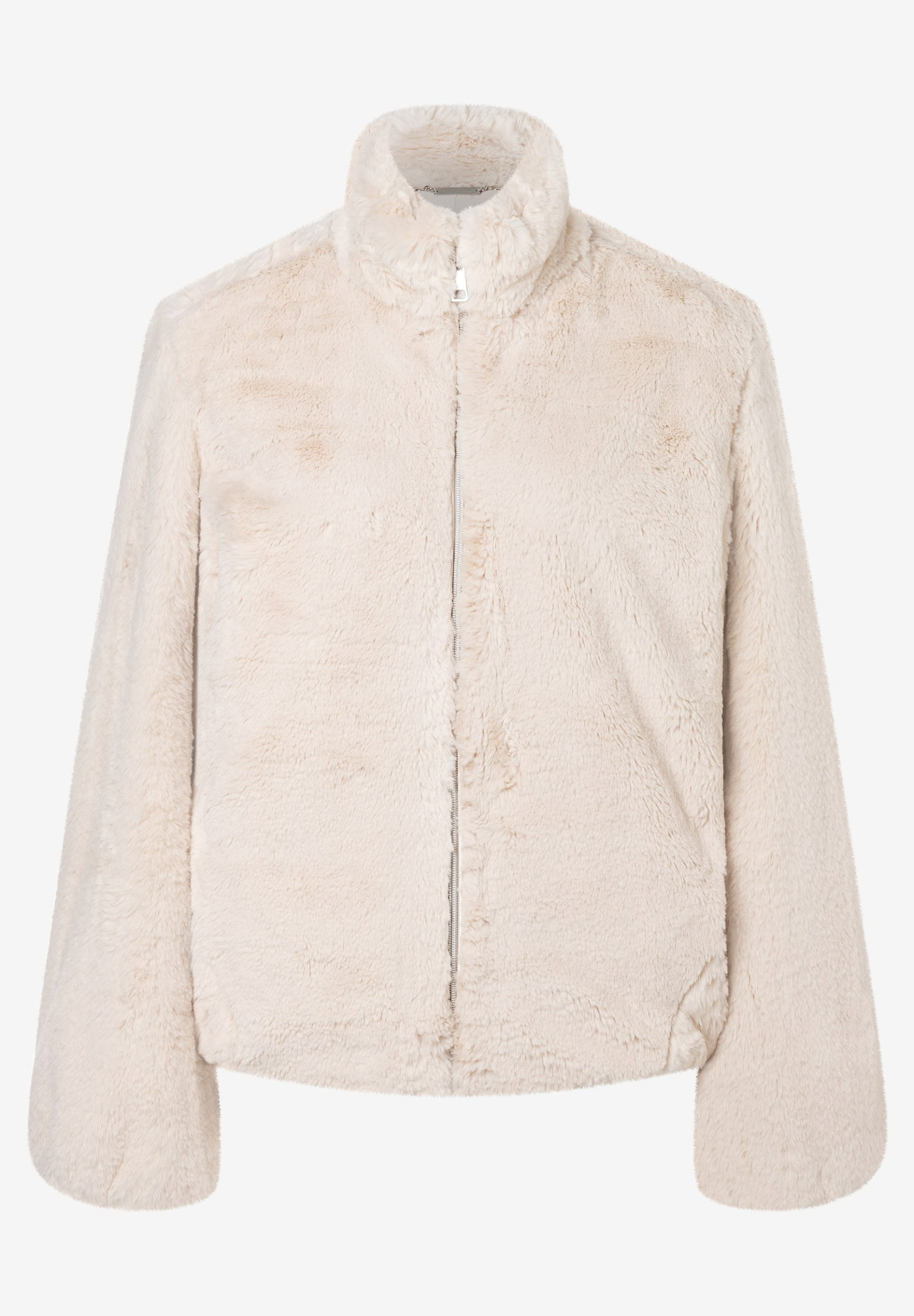 Fake Fur Blouson, powder cream #1