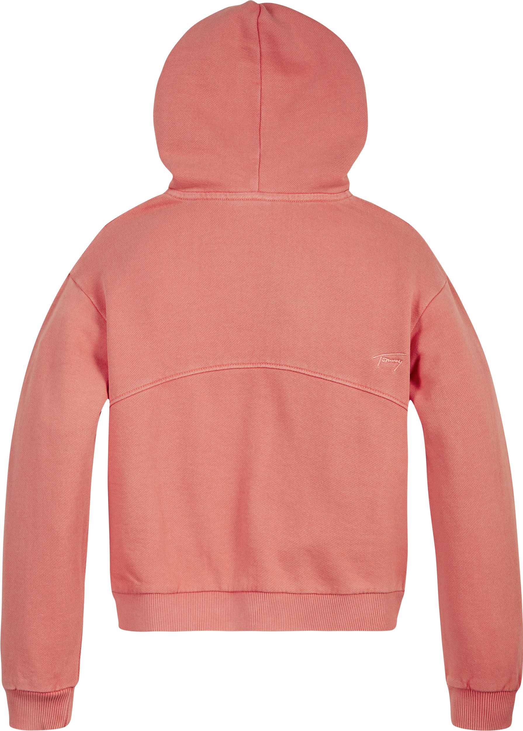 SCRIPT ZIP THRU HOODIE