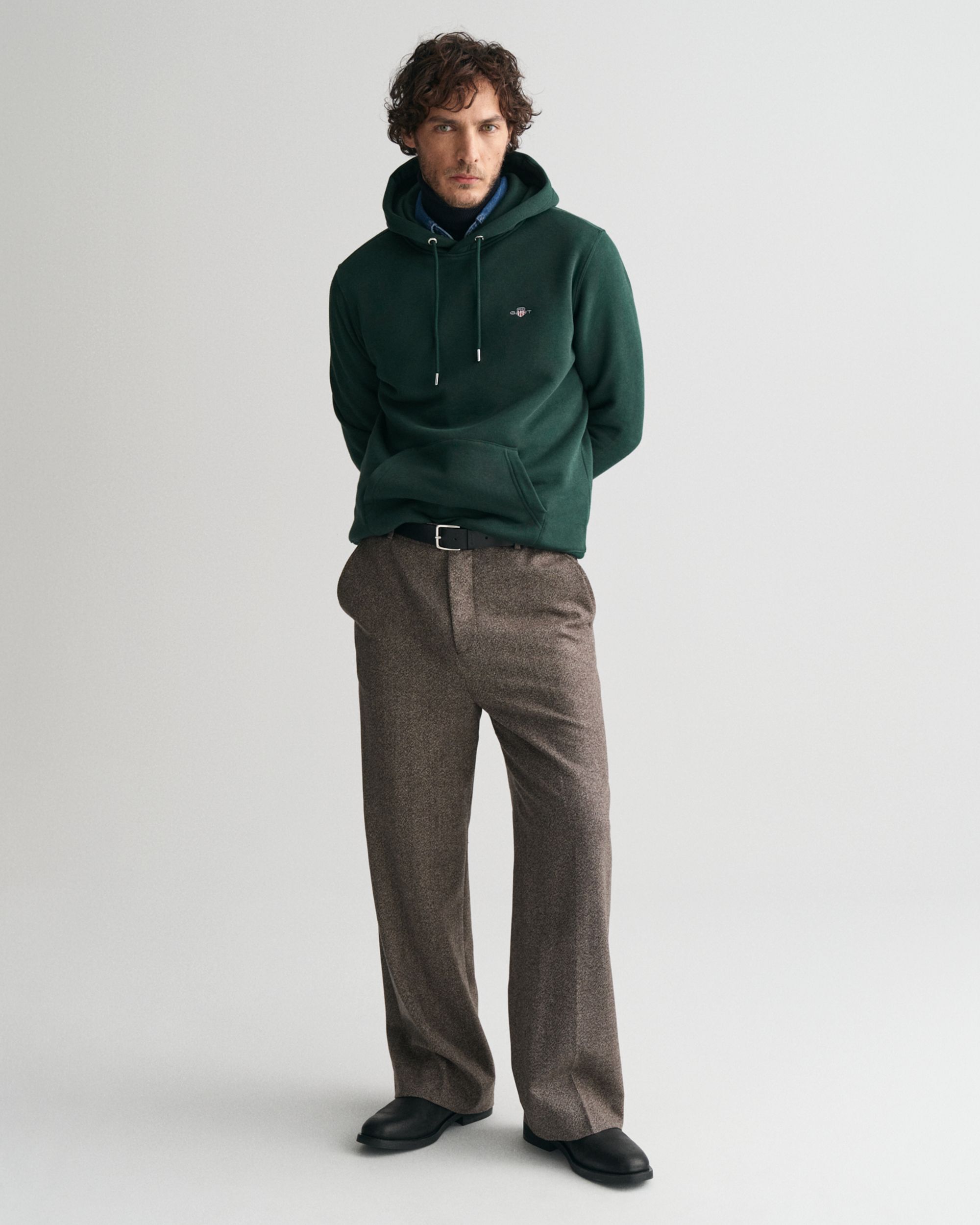 Gant |  Gant Sweatshirt  | L | tartan green