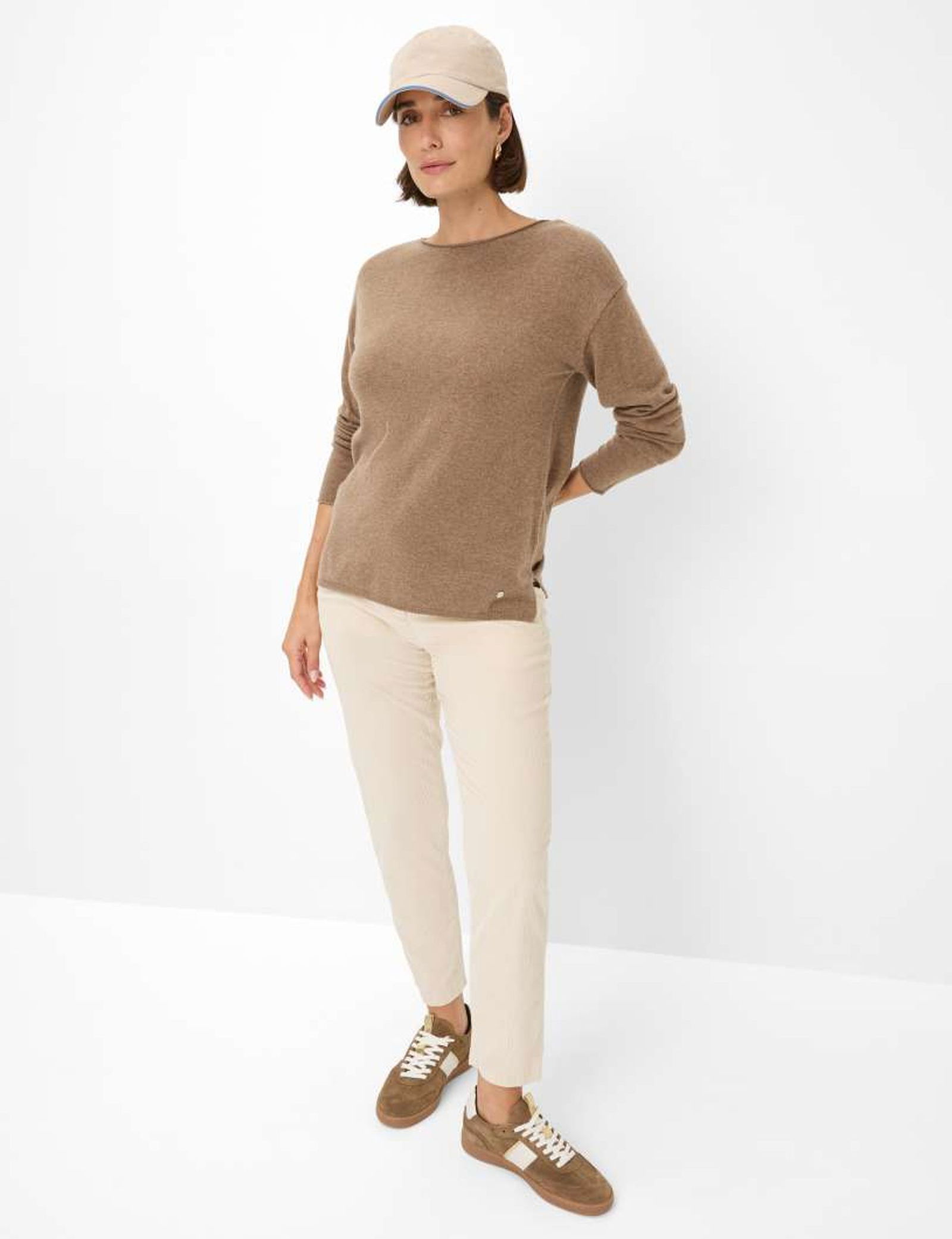 Brax | Brax Kaschmir-Pullover | 40 | nougat