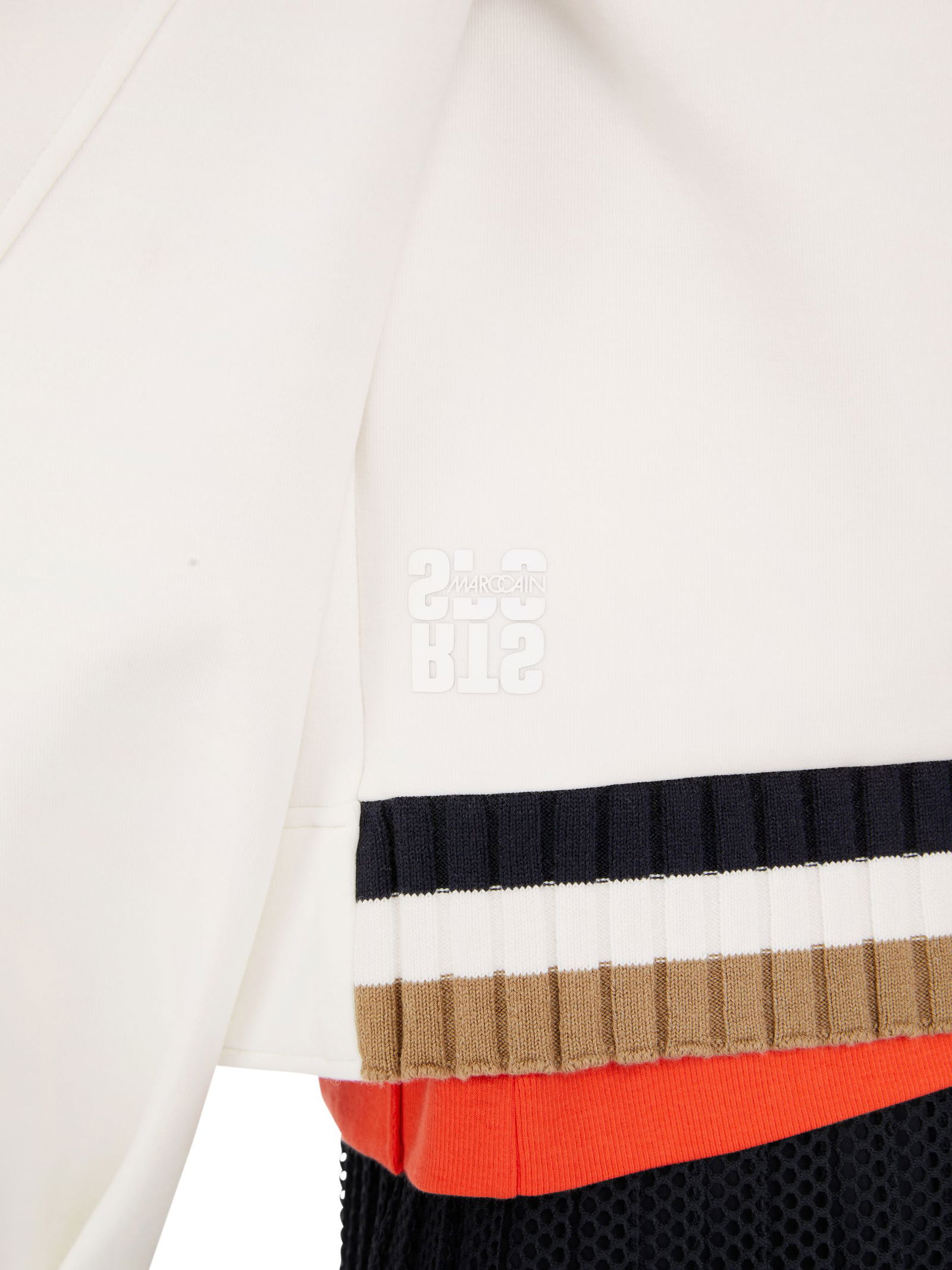 Marc Cain Sports |  Marc Cain Sports Sweatblazer  | 38 | off-white