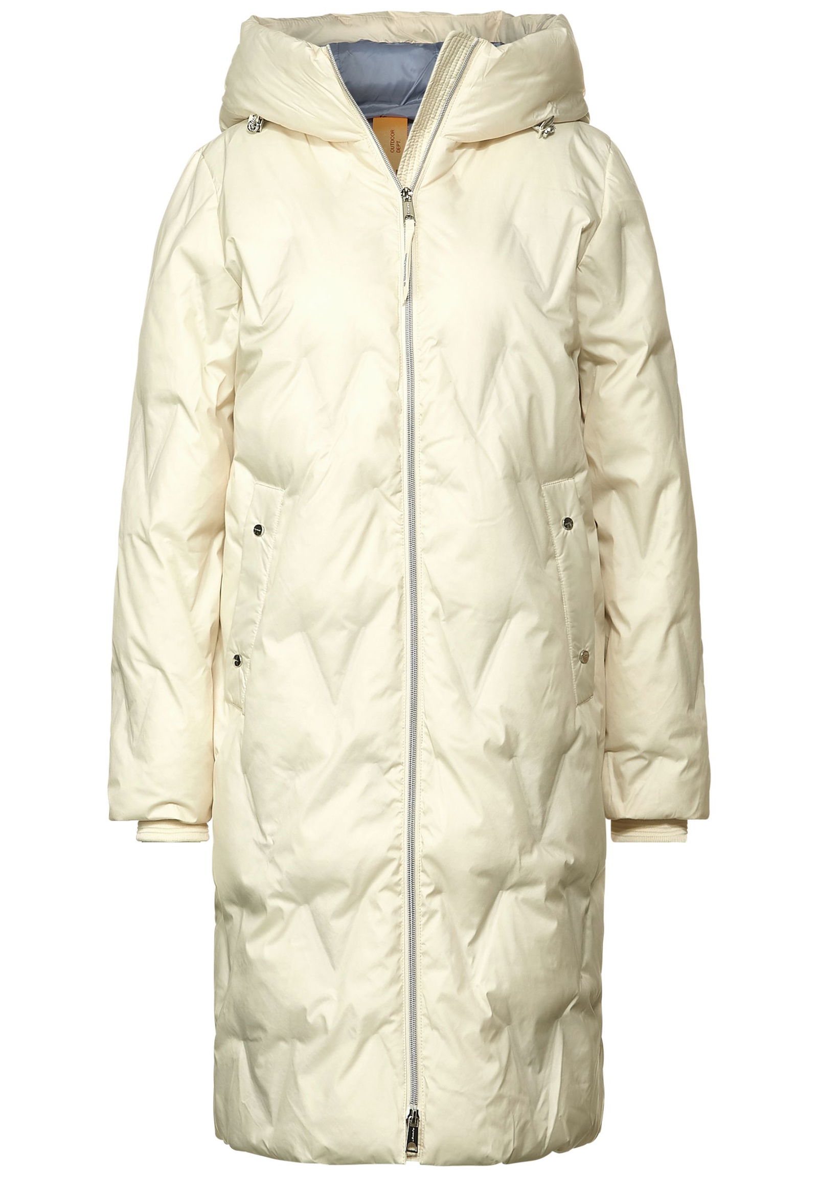 Street One |  Leichter Steppmantel | 42 | cool cream