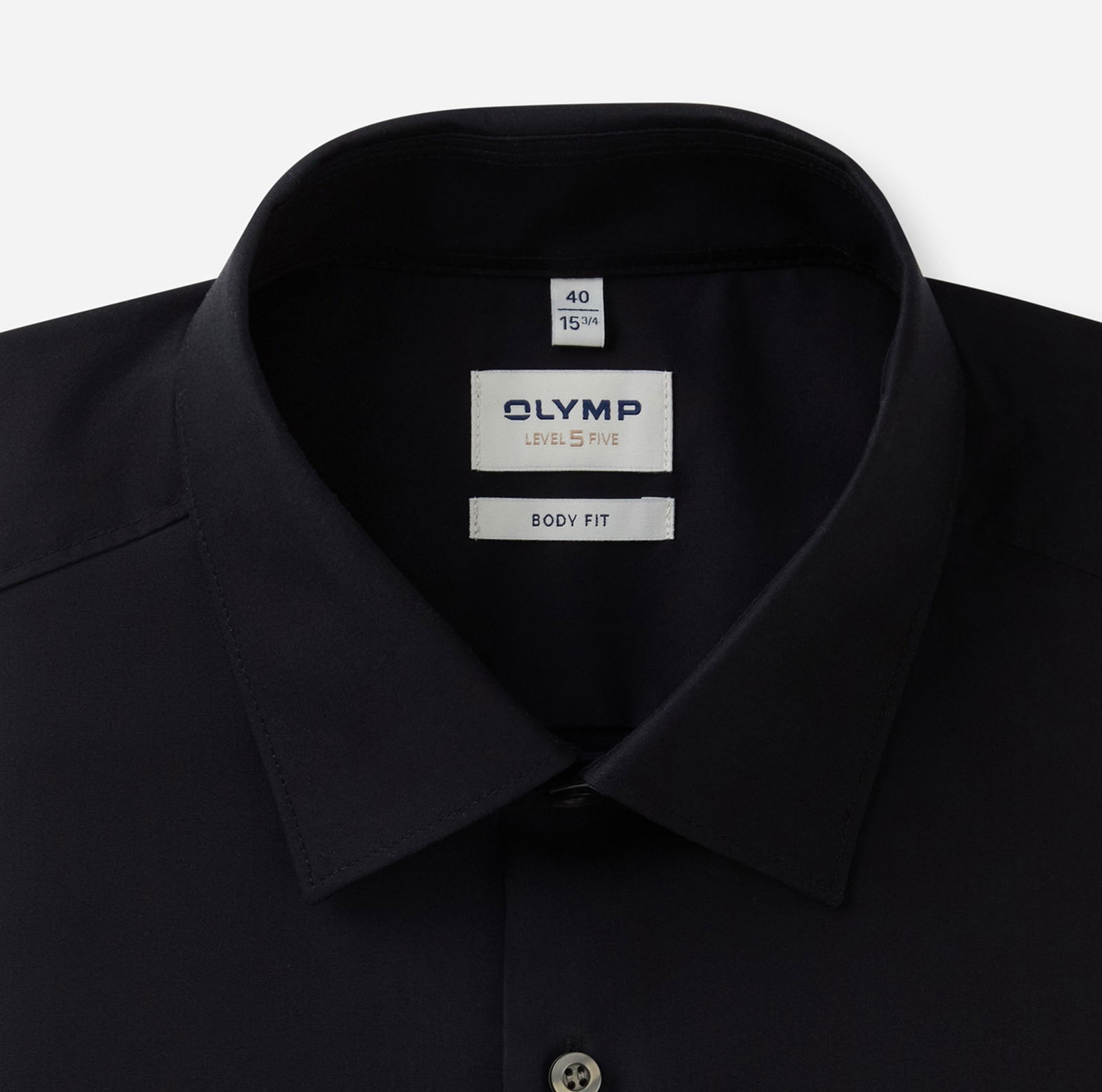 Olymp |  Olymp Hemd Slim Fit  | 40 | schwarz
