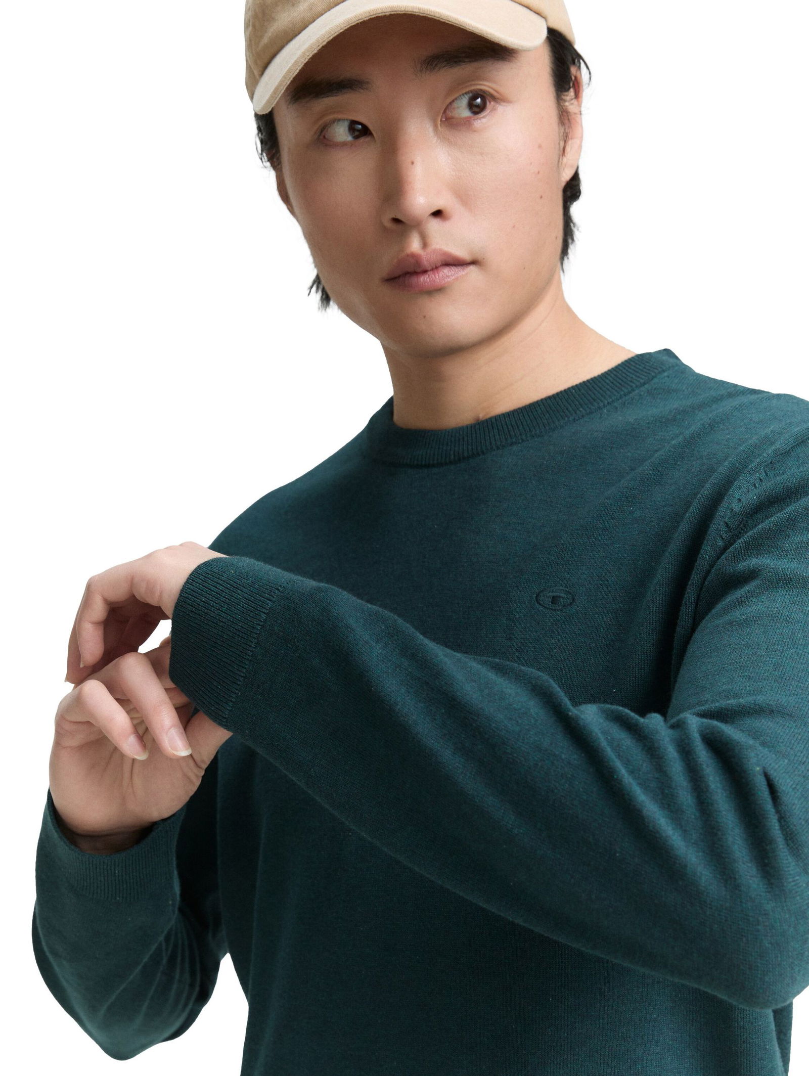 Tom Tailor | Tom Tailor Pullover | M | soft mint melange