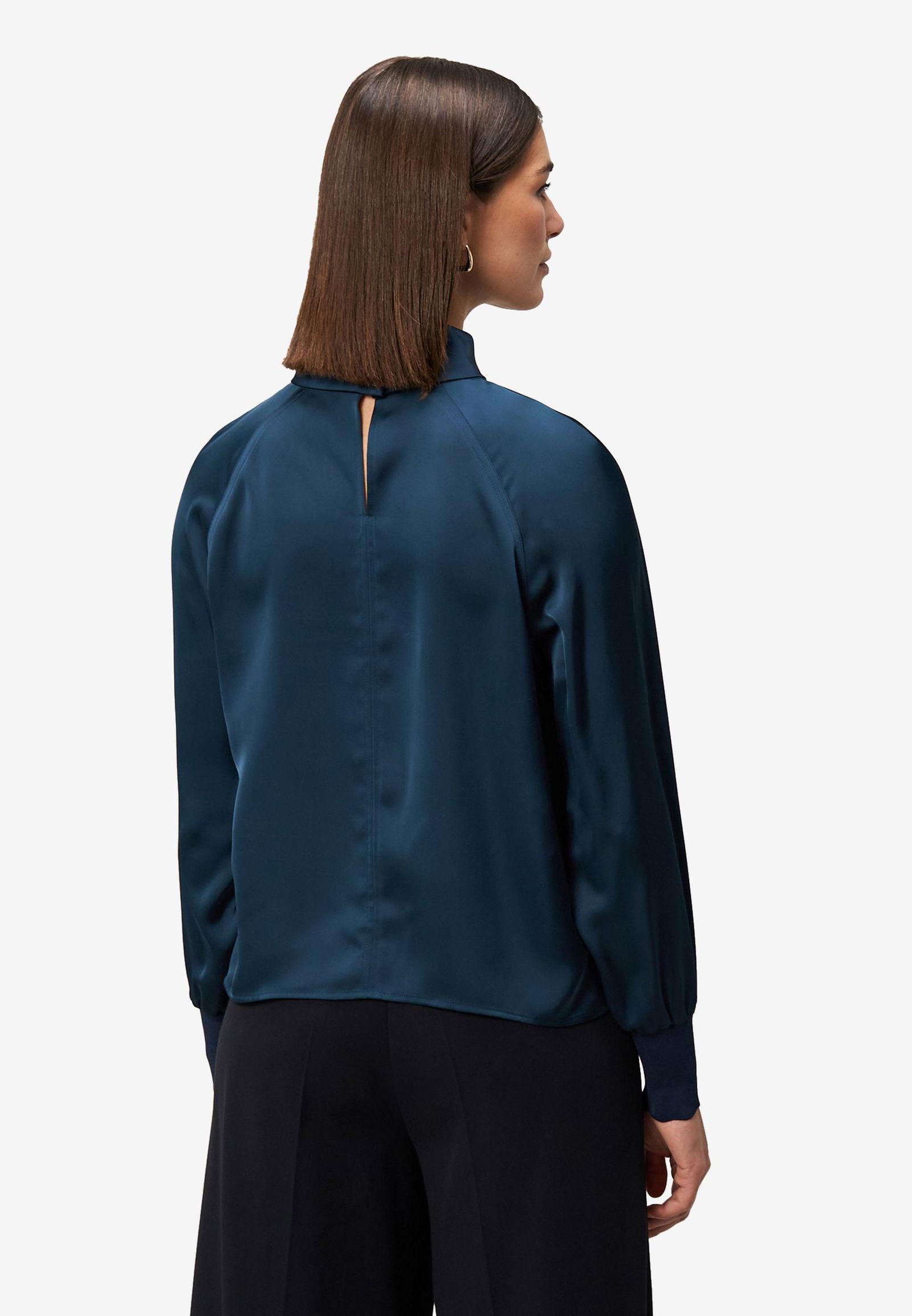 Zero |  Zero Druckbluse  | 36 | teal ocean