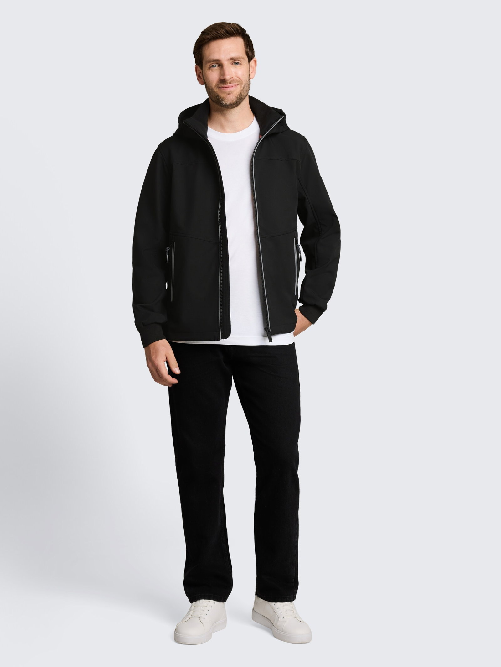 softshell jacket, Black #3