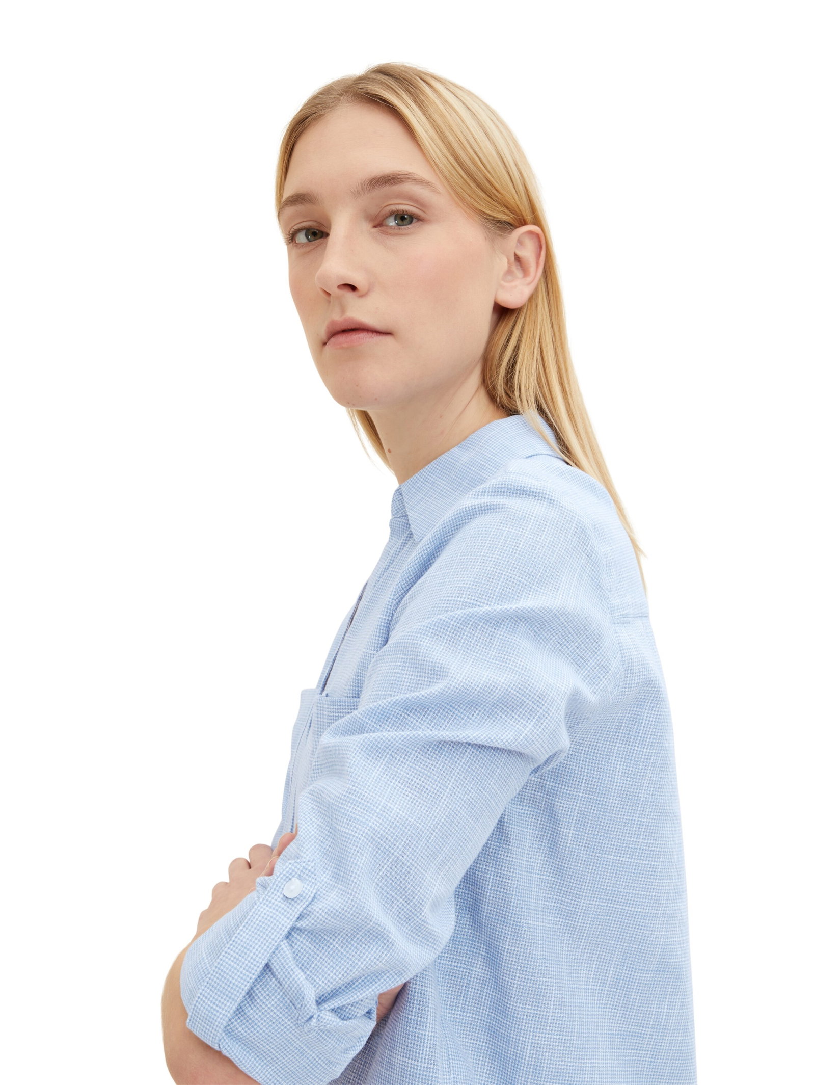 Bluse mit Brusttaschen #11