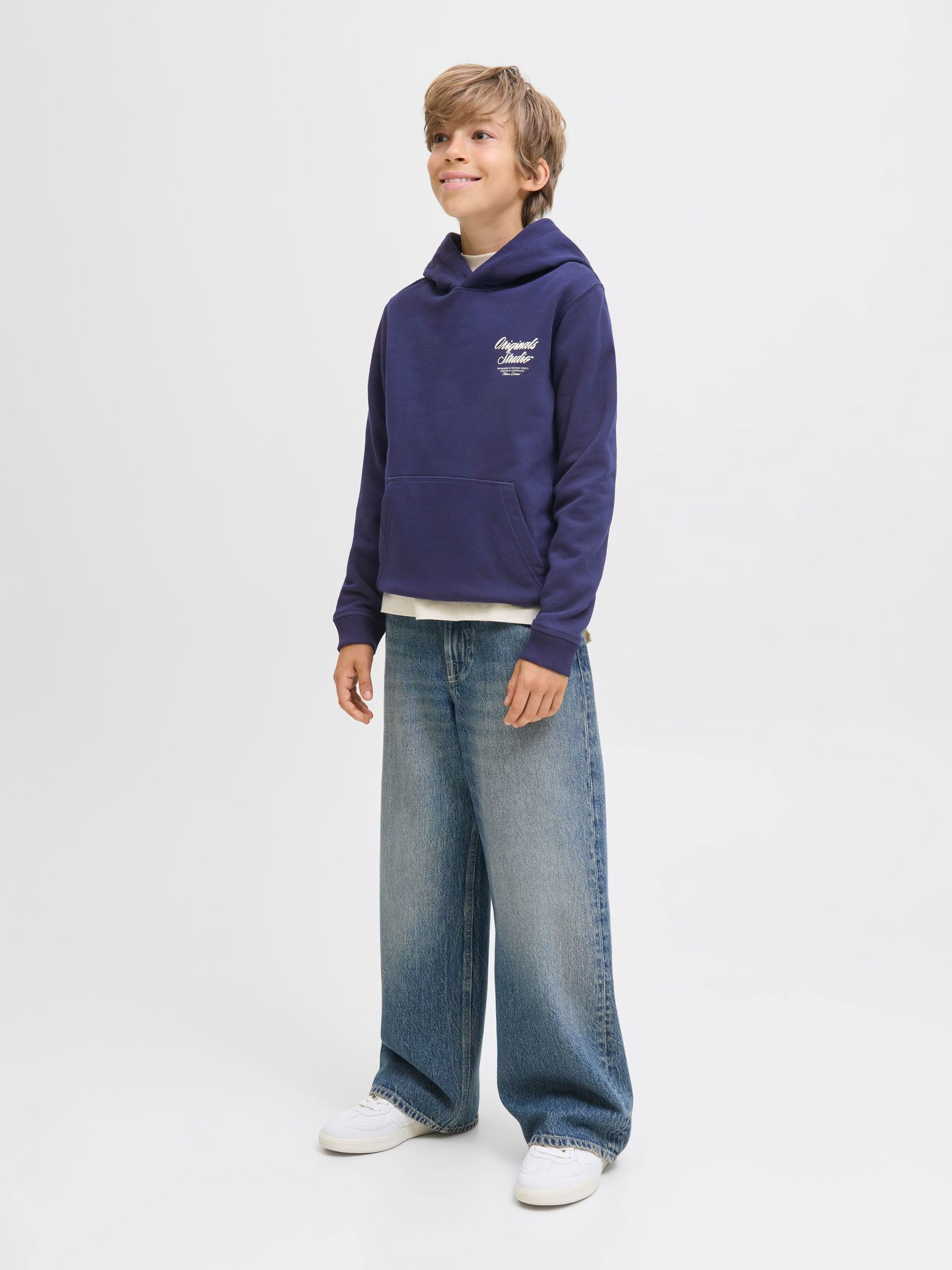 635923db421c8744f9e95d5f976b52b0 Jack&Jones |  JORNORREBRO TYPO BACK SWEAT HOOD SN JNR | 140